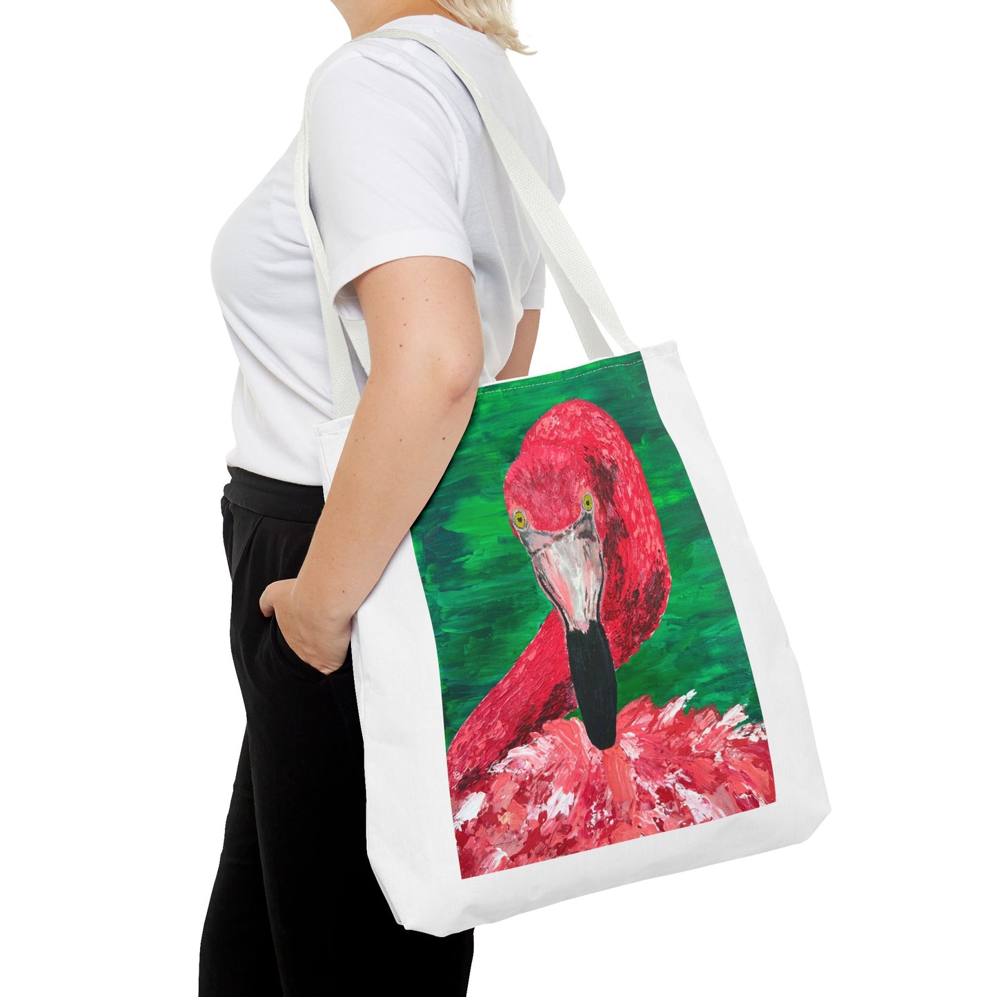 Bootie the Flamingo Tote Bag