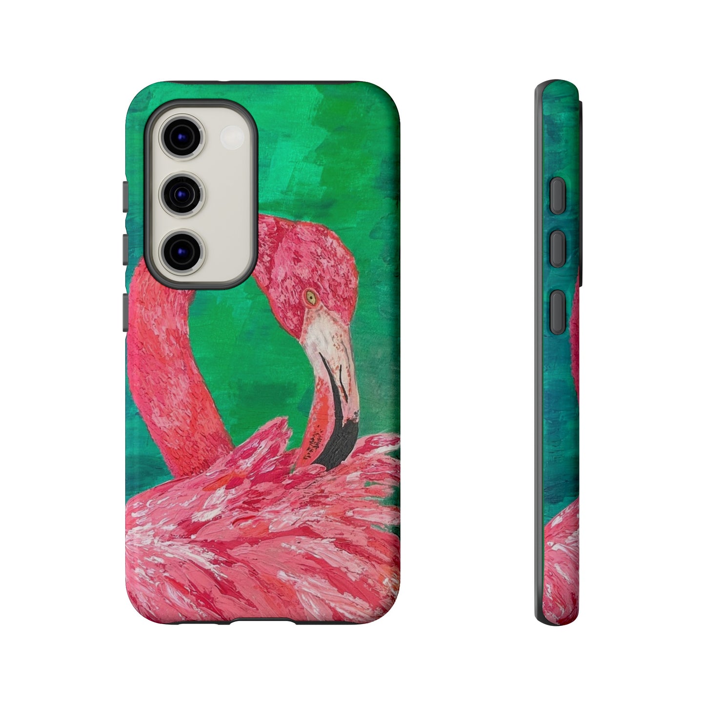 Flamingo Tough Phone Case, Tutti