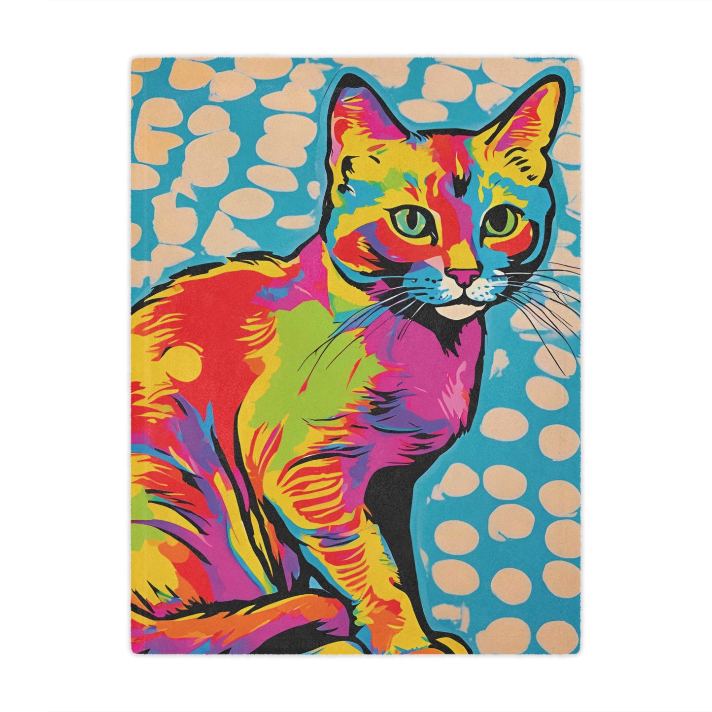 Van Meow Soft Microfiber Blanket