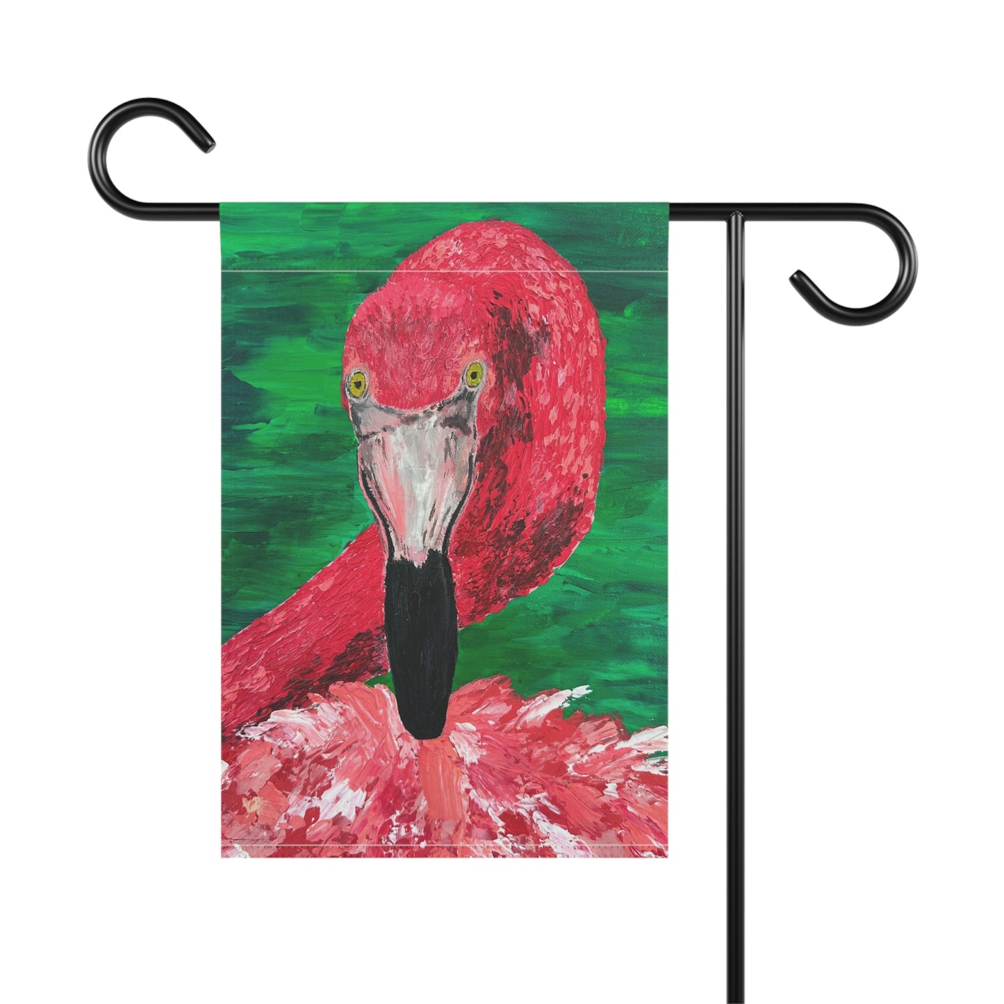 Flamingo Garden Flag, Pink Ladies Collection, Bootie