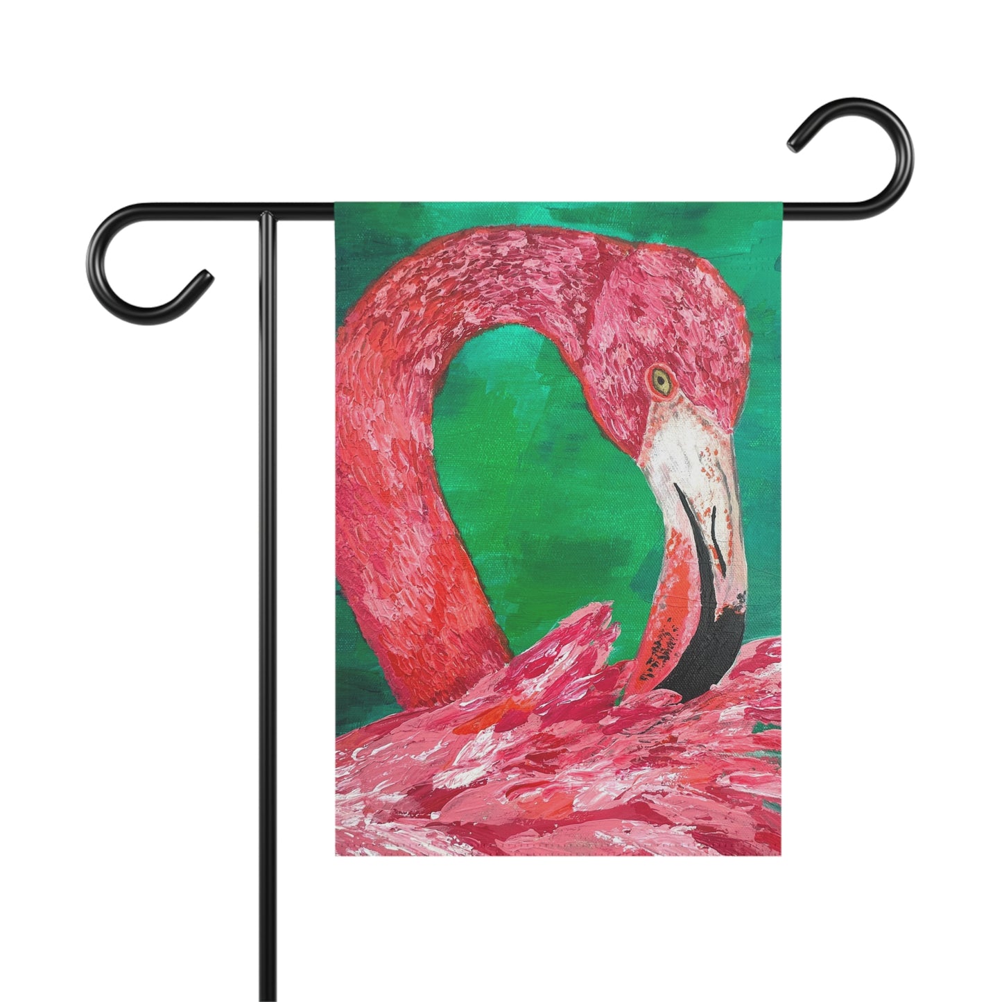 Flamingo Garden Flag, Pink Ladies Collection, Tutti