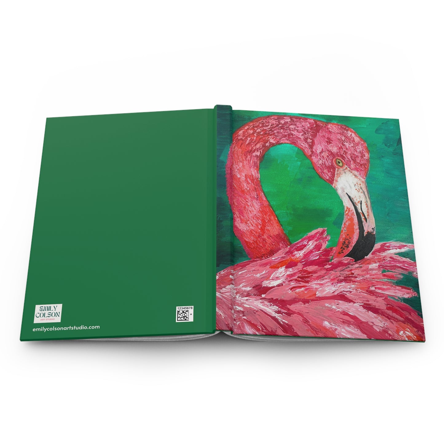 Flamingo Hardcover Journal Matte, Tutti