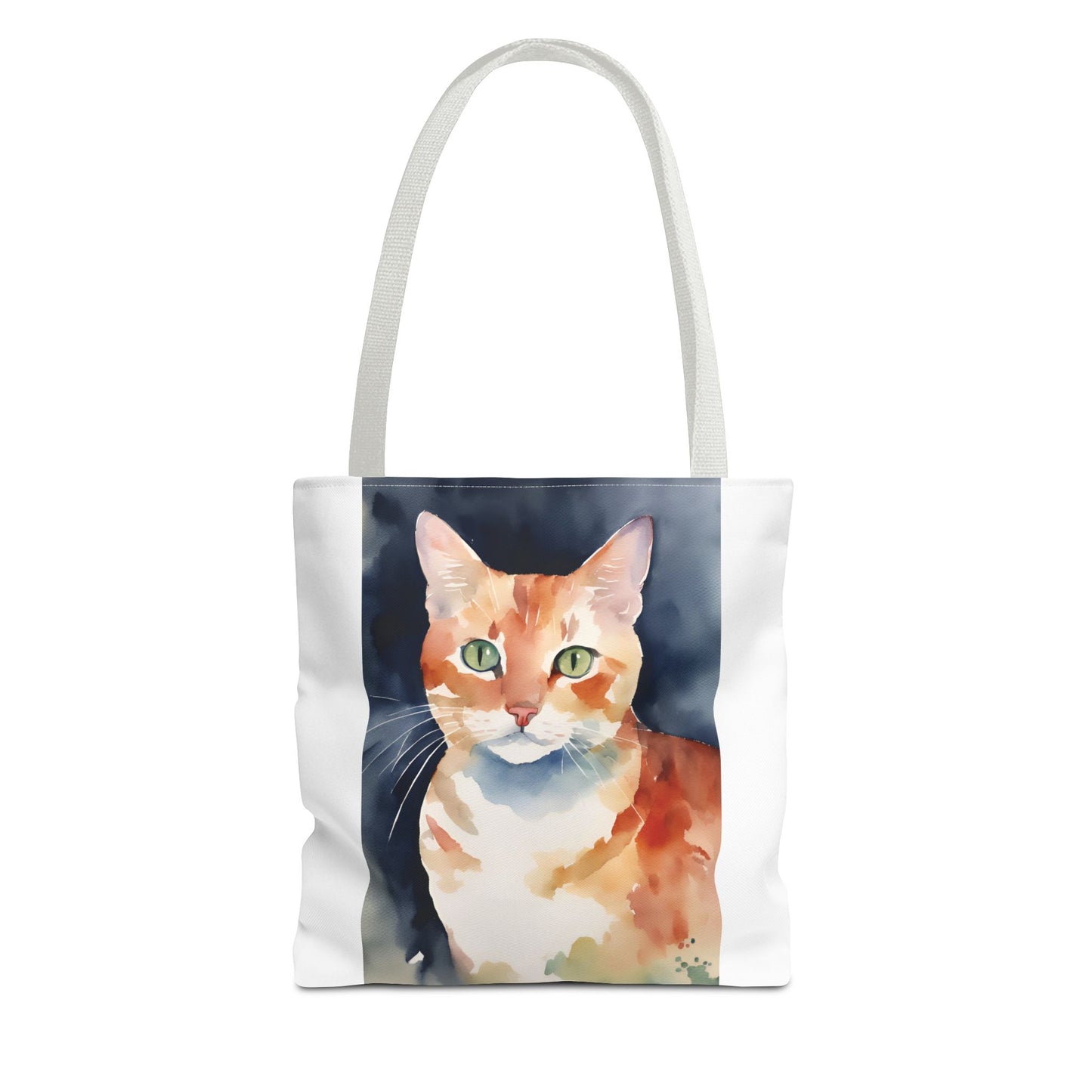 Watercolor Kitty Cat Tote Bag