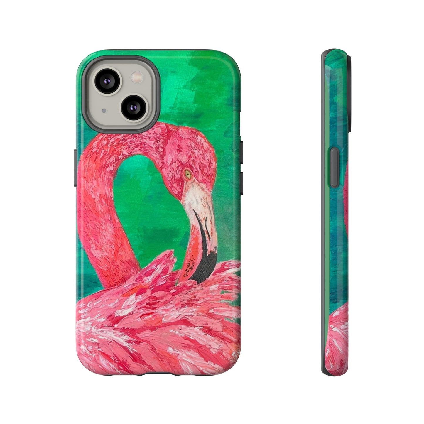 Flamingo Tough Phone Case, Tutti