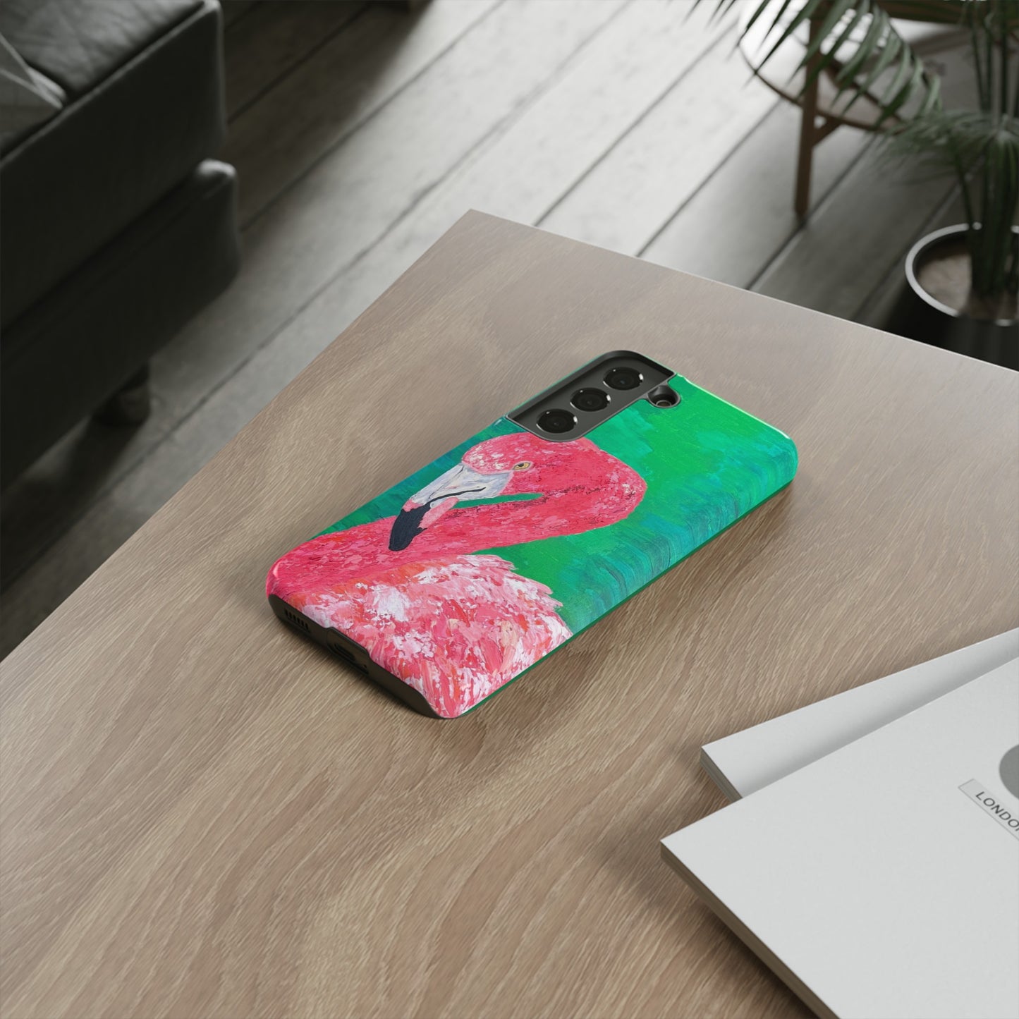 Flamingo Tough Phone Case, Fruiti