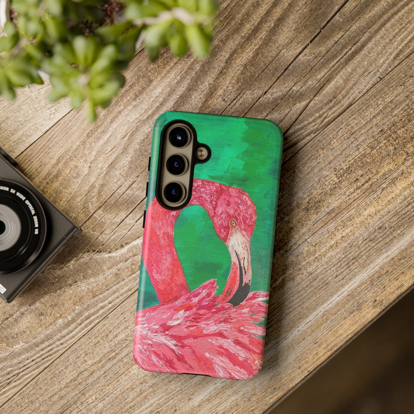 Flamingo Tough Phone Case, Tutti