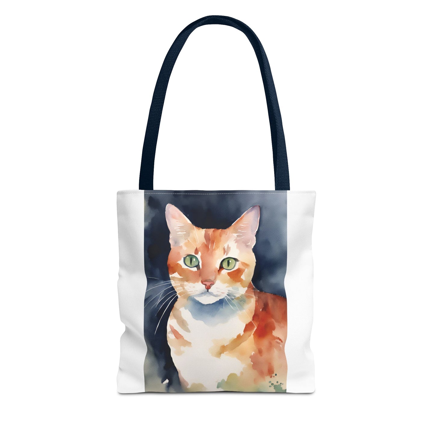 Watercolor Kitty Cat Tote Bag