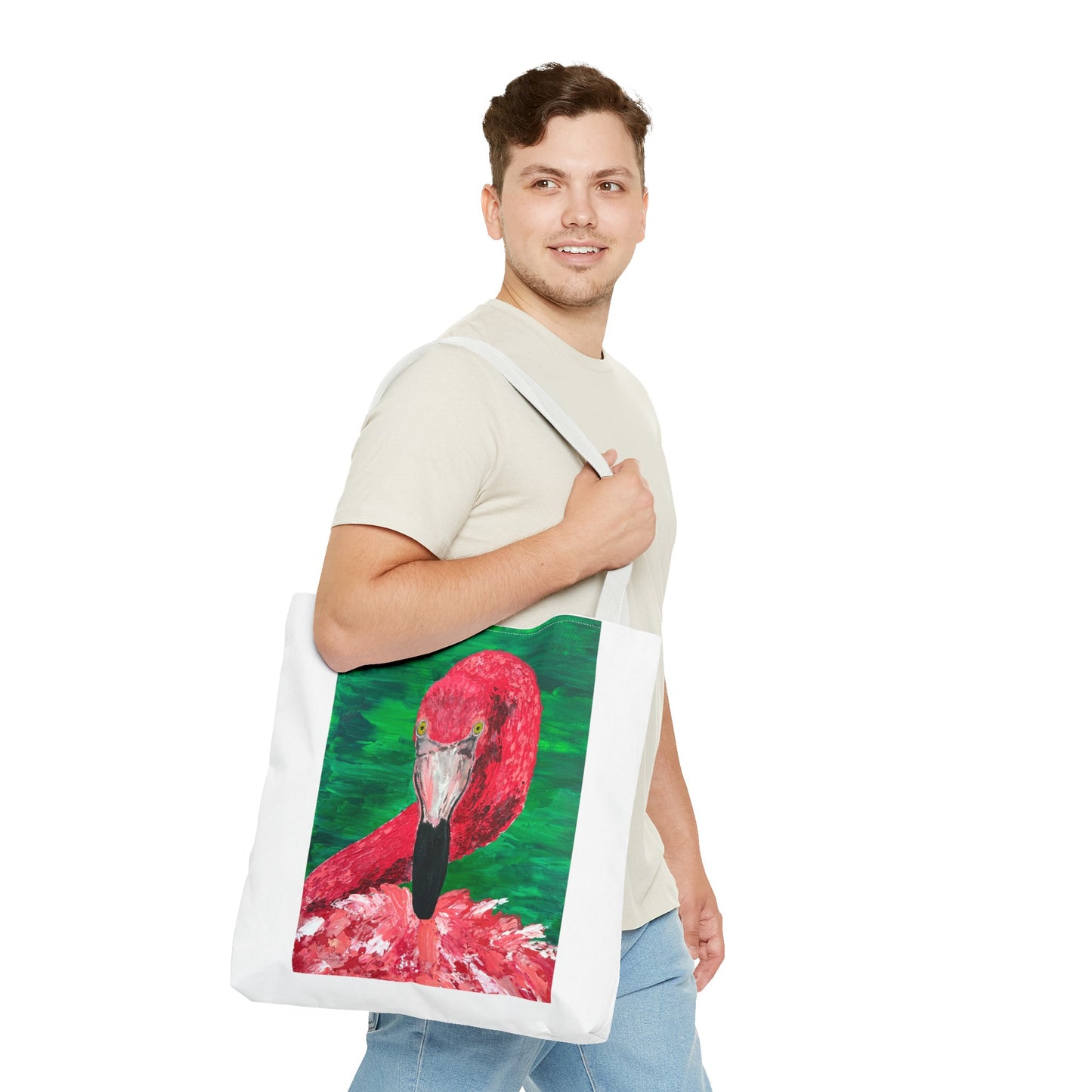 Bootie the Flamingo Tote Bag