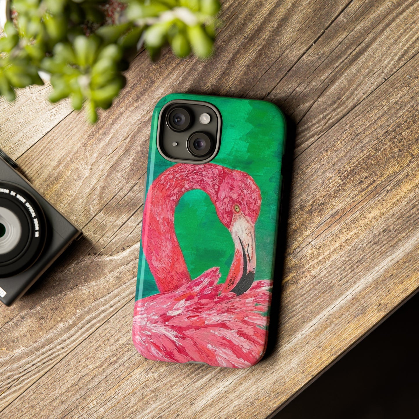 Flamingo Tough Phone Case, Tutti