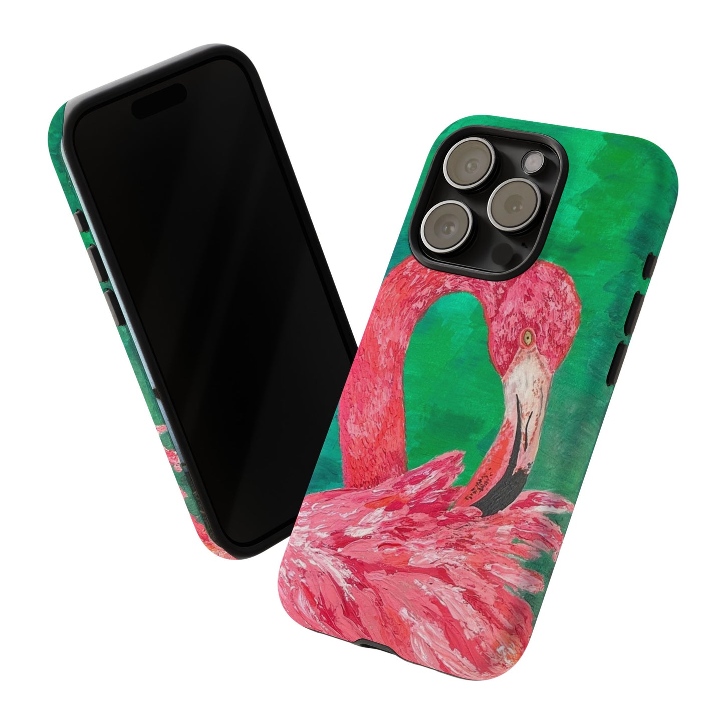 Flamingo Tough Phone Case, Tutti