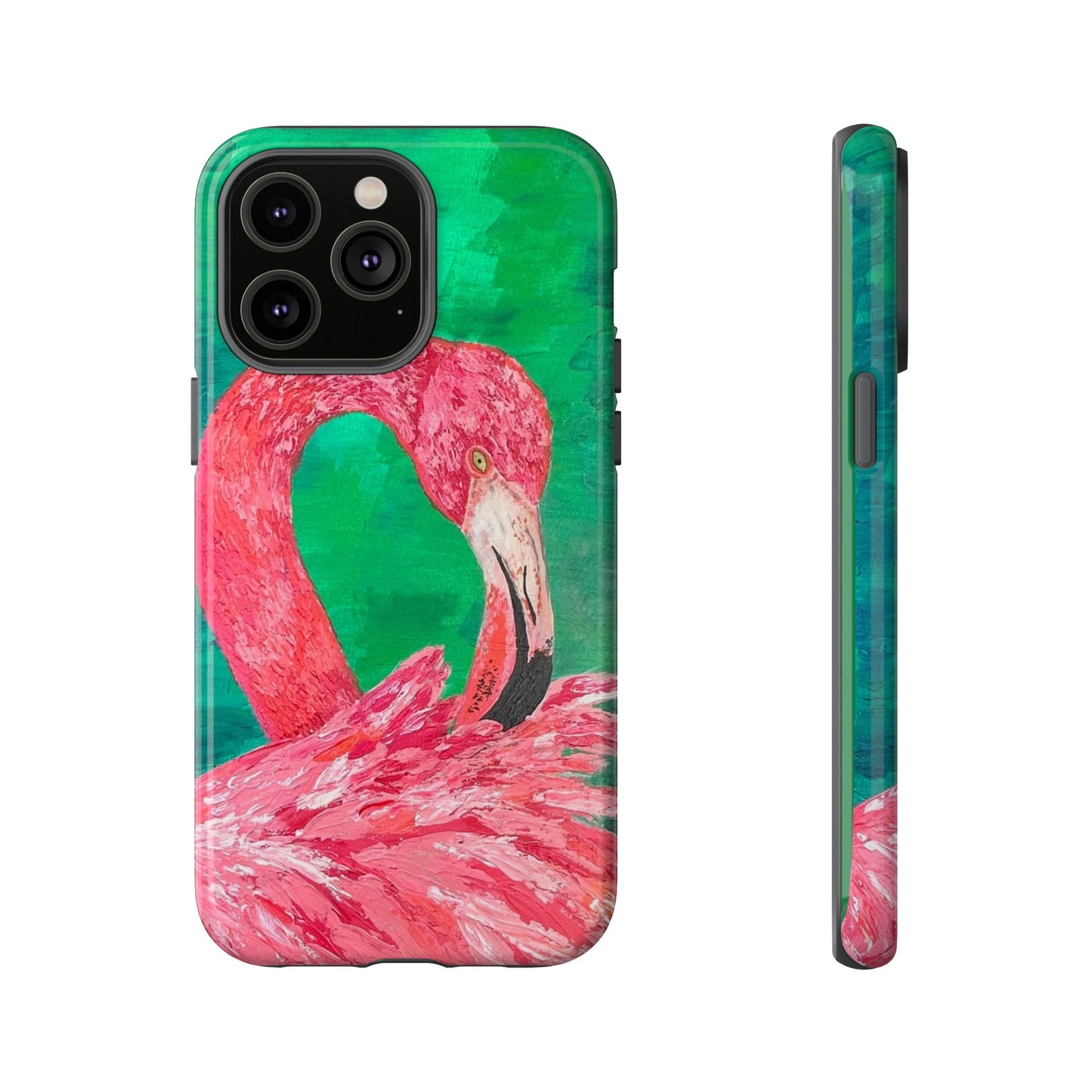 Flamingo Tough Phone Case, Tutti