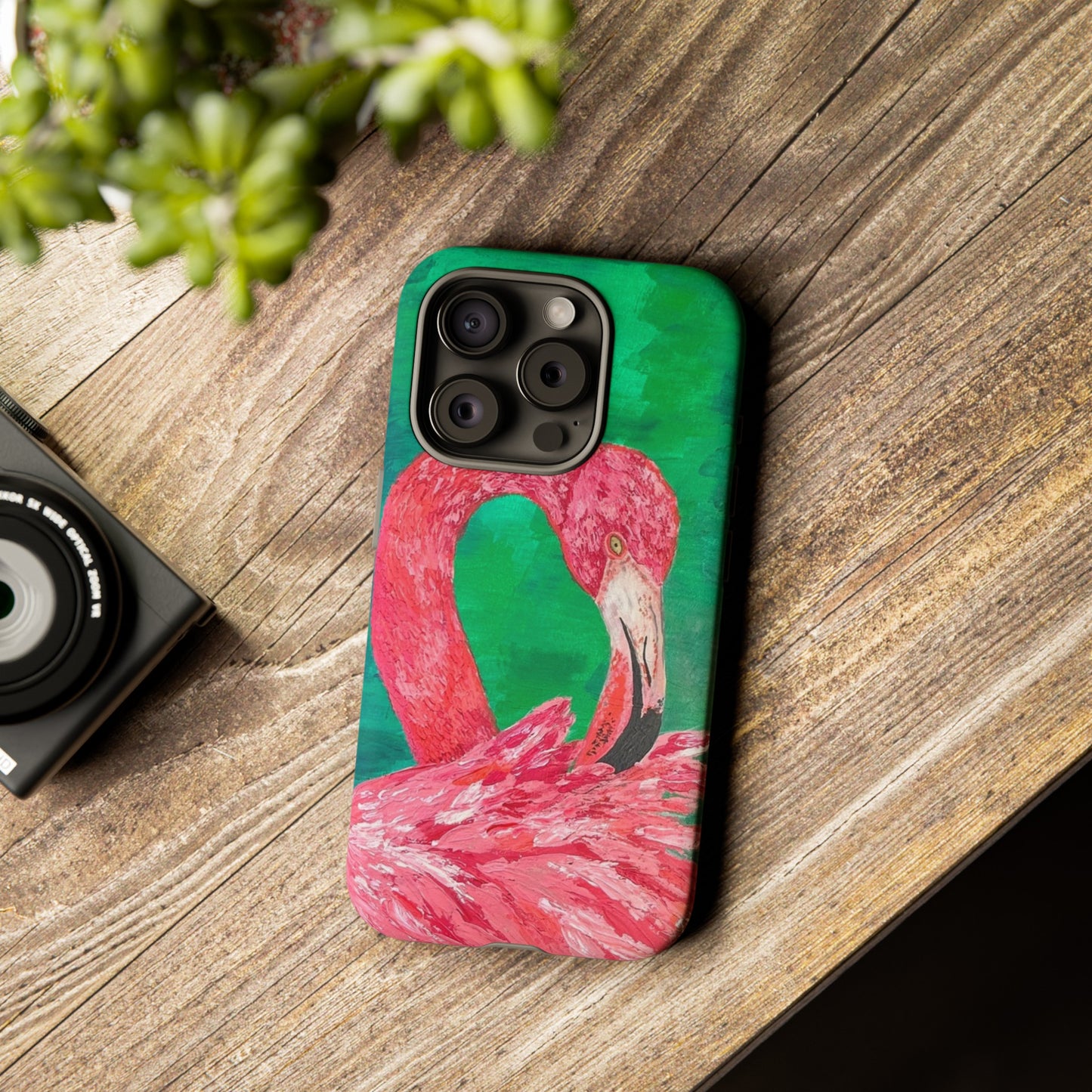 Flamingo Tough Phone Case, Tutti