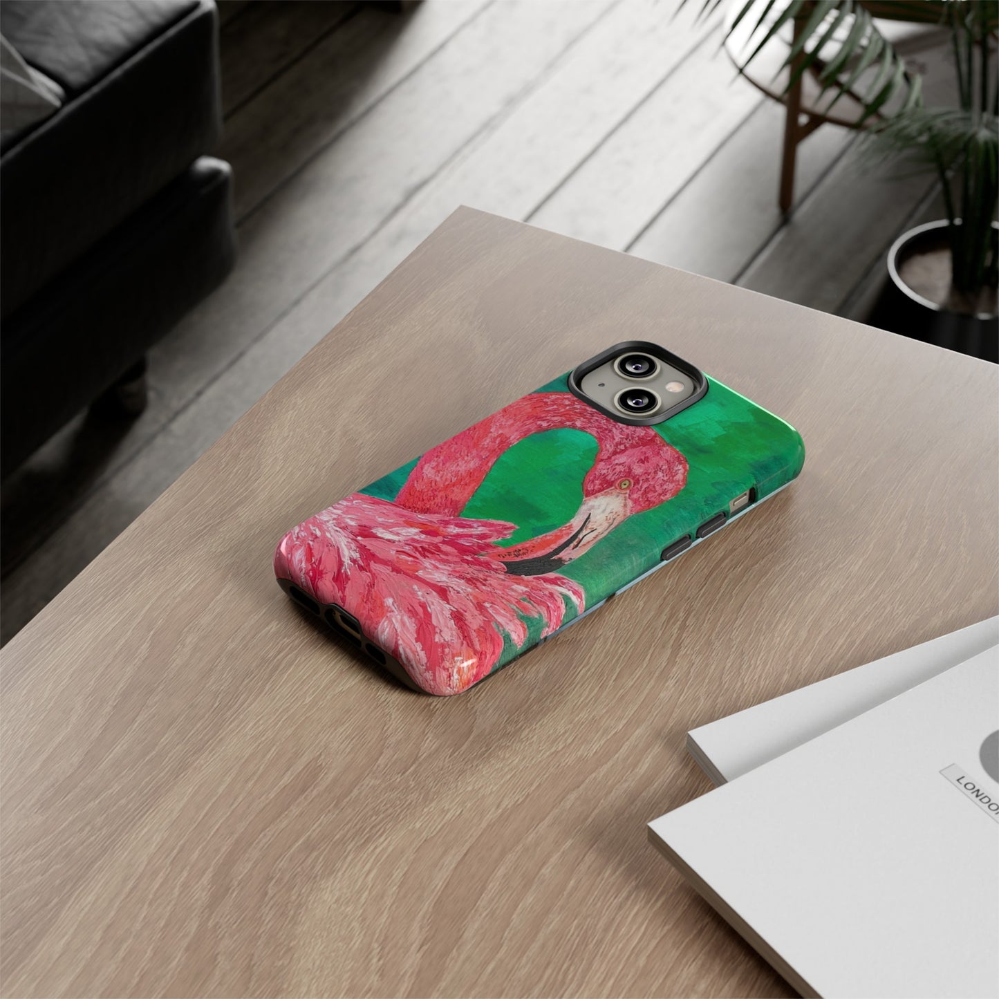 Flamingo Tough Phone Case, Tutti