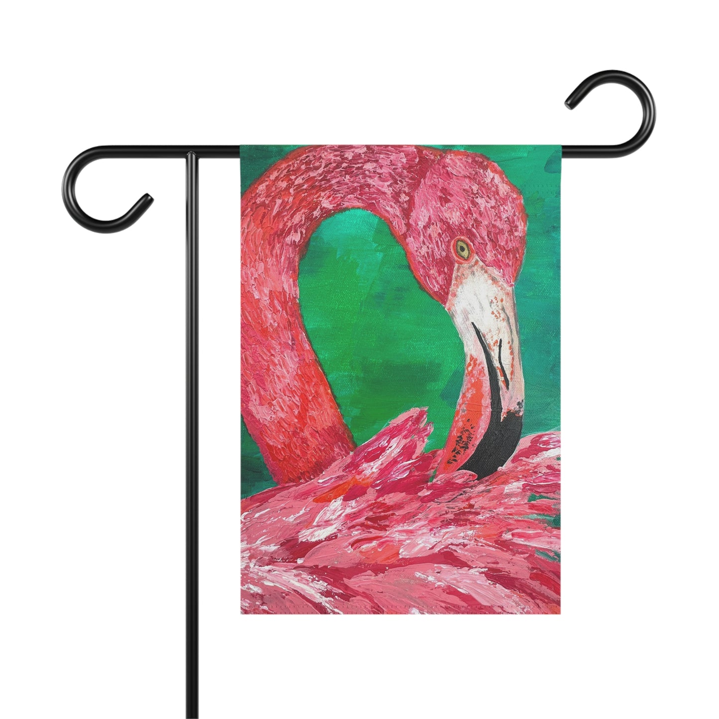 Flamingo Garden Flag