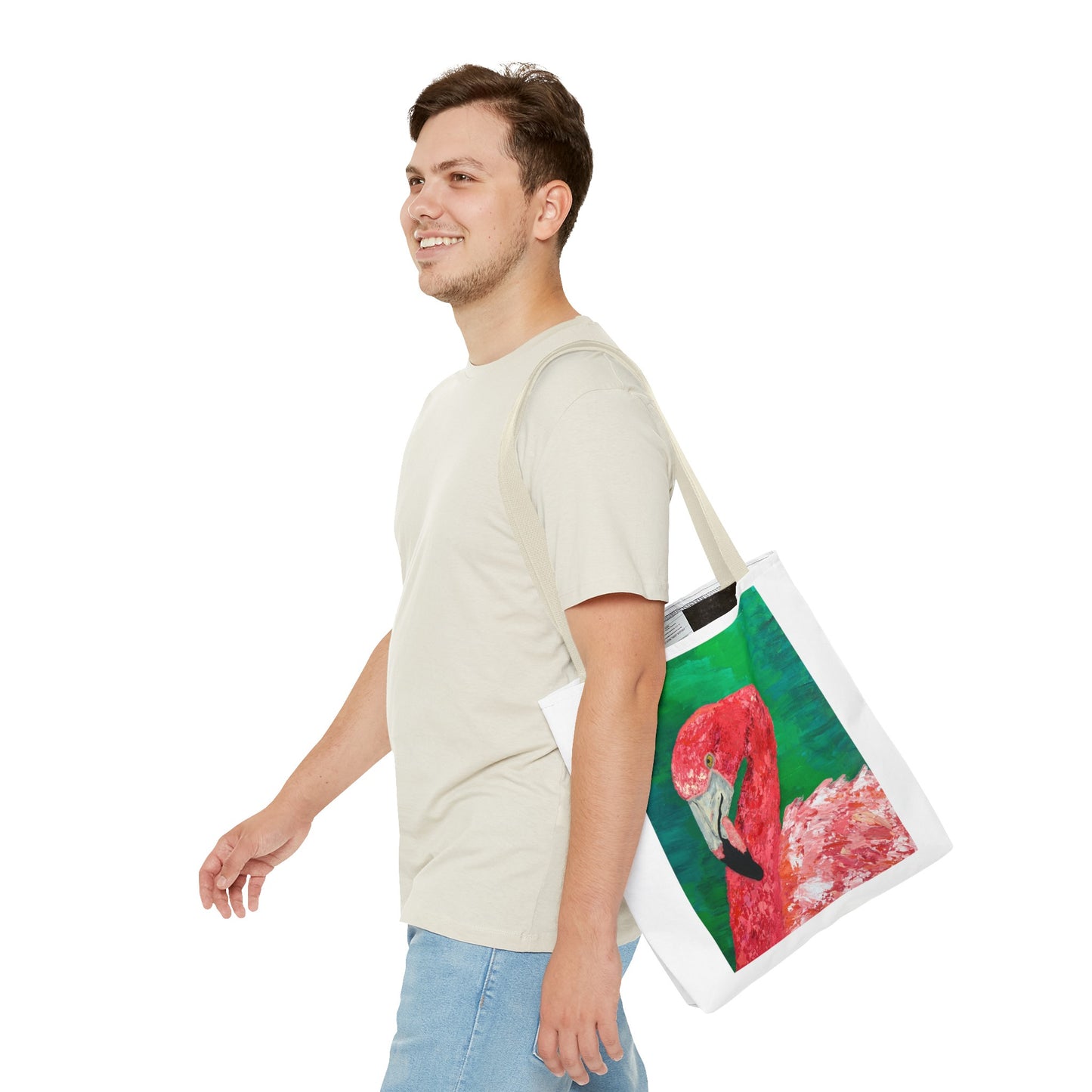 Fruiti the Flamingo Tote Bag