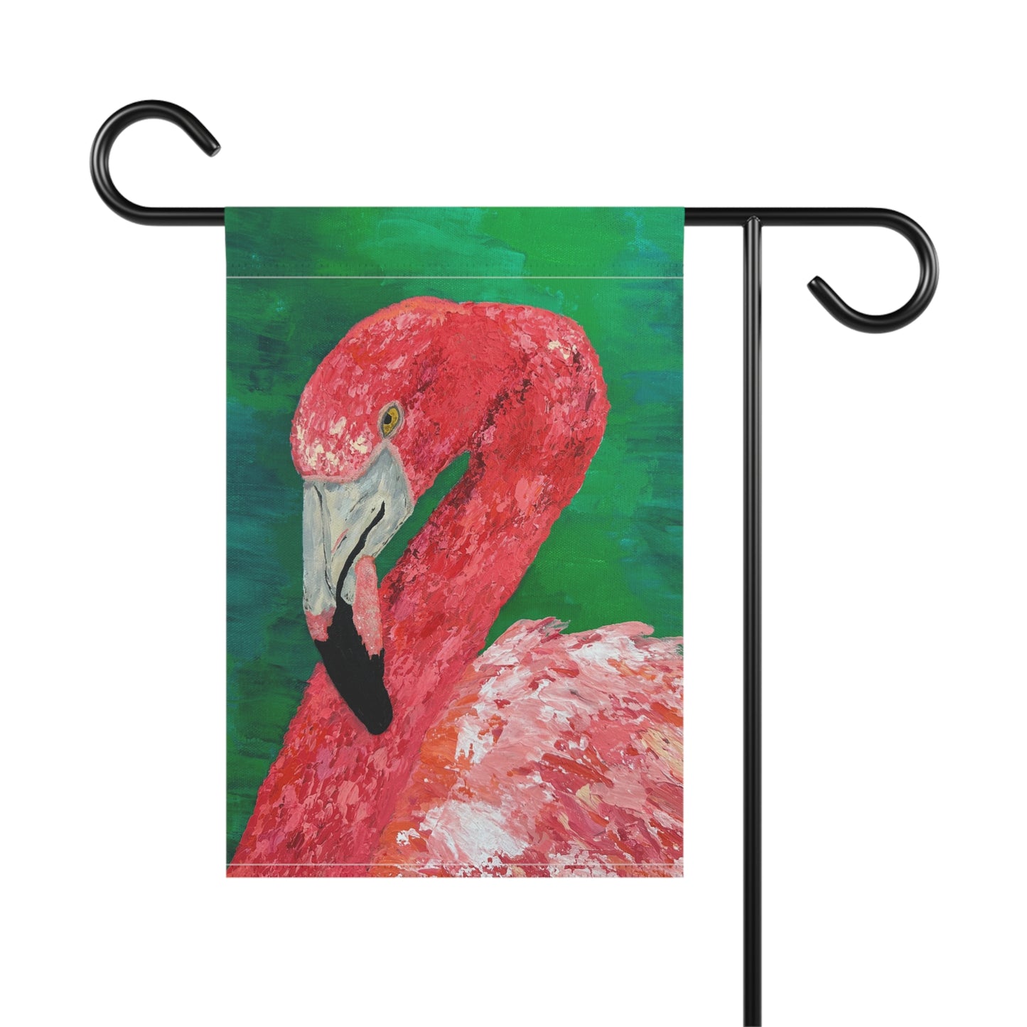 Flamingo Garden Flag, Pink Ladies Collection, Tutti