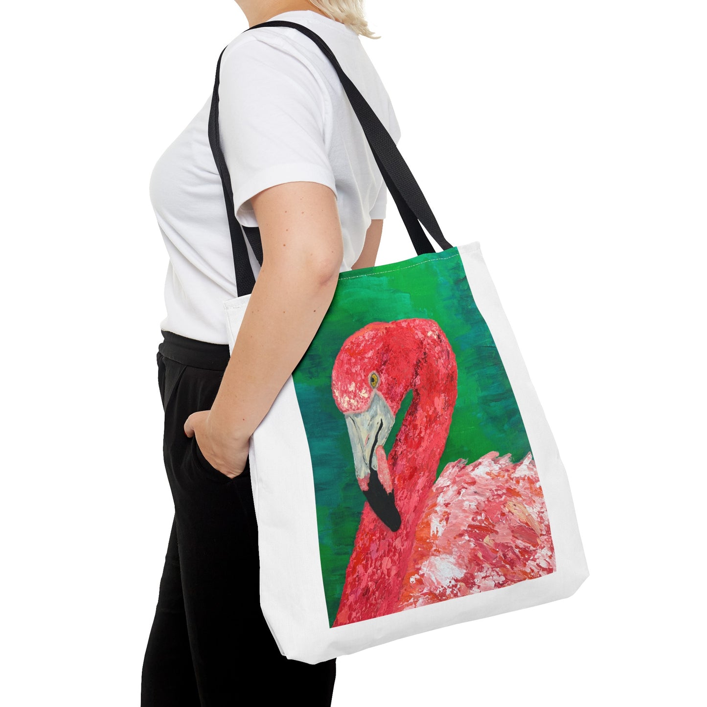 Fruiti the Flamingo Tote Bag