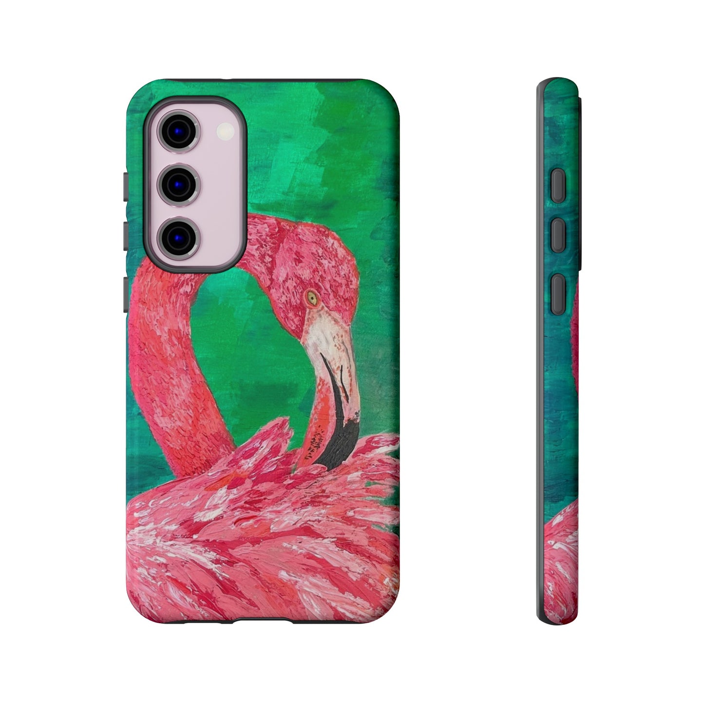 Flamingo Tough Phone Case, Tutti