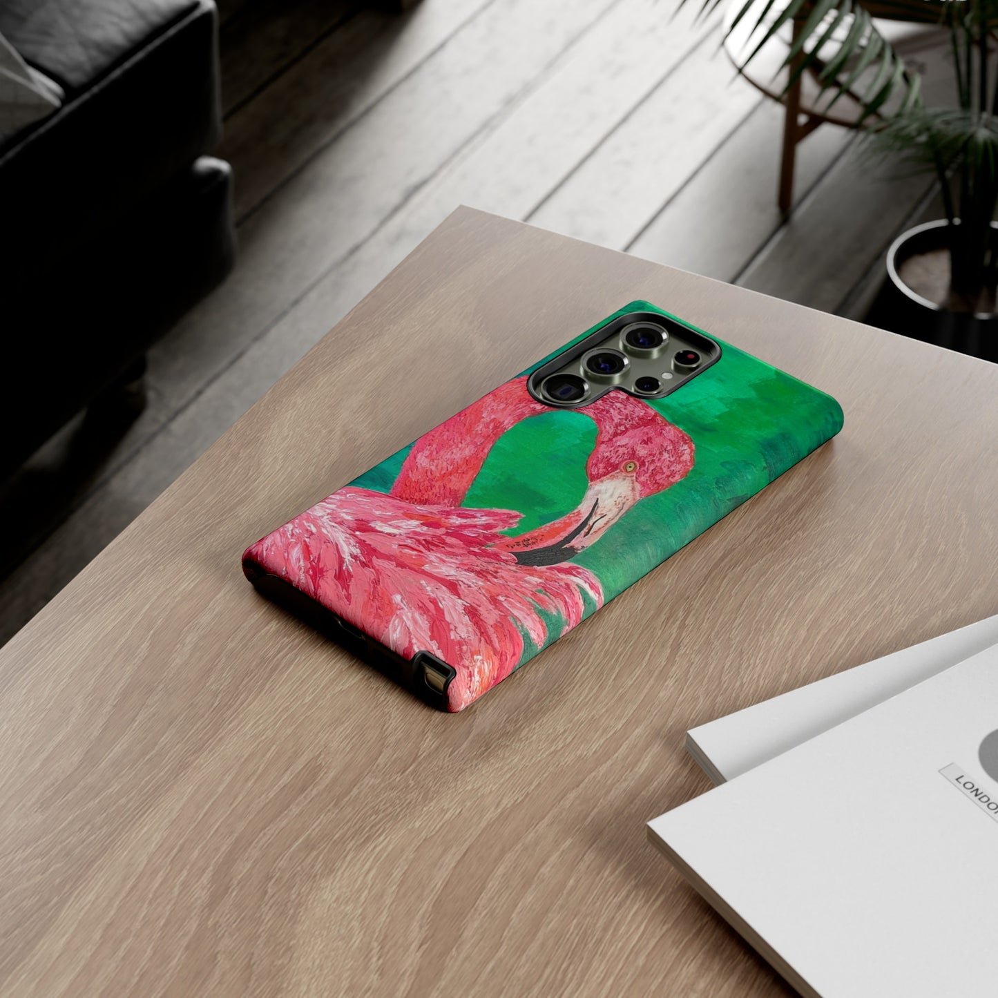 Flamingo Tough Phone Case, Tutti