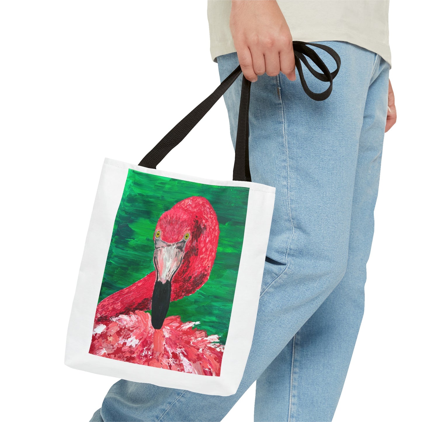 Bootie the Flamingo Tote Bag