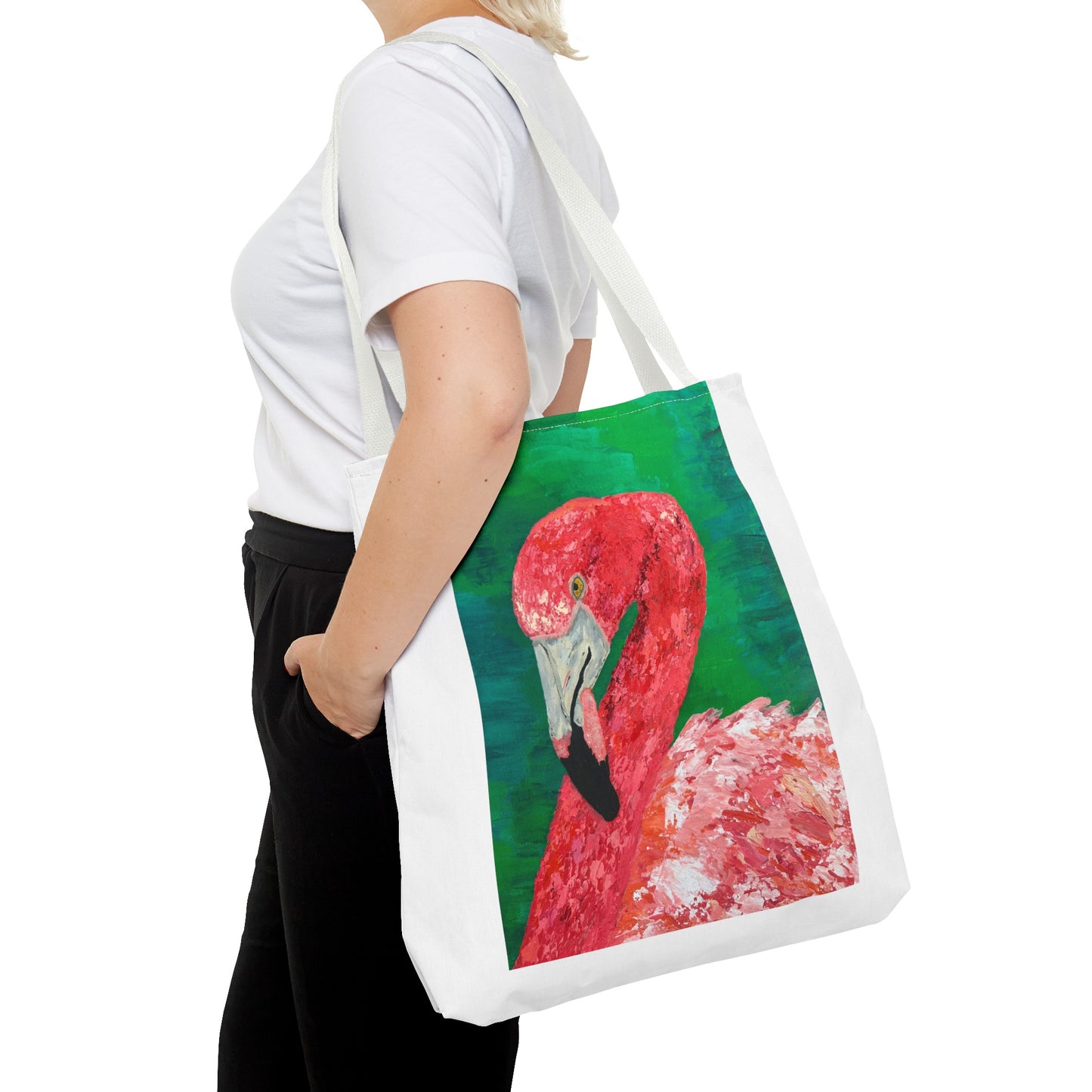 Fruiti the Flamingo Tote Bag