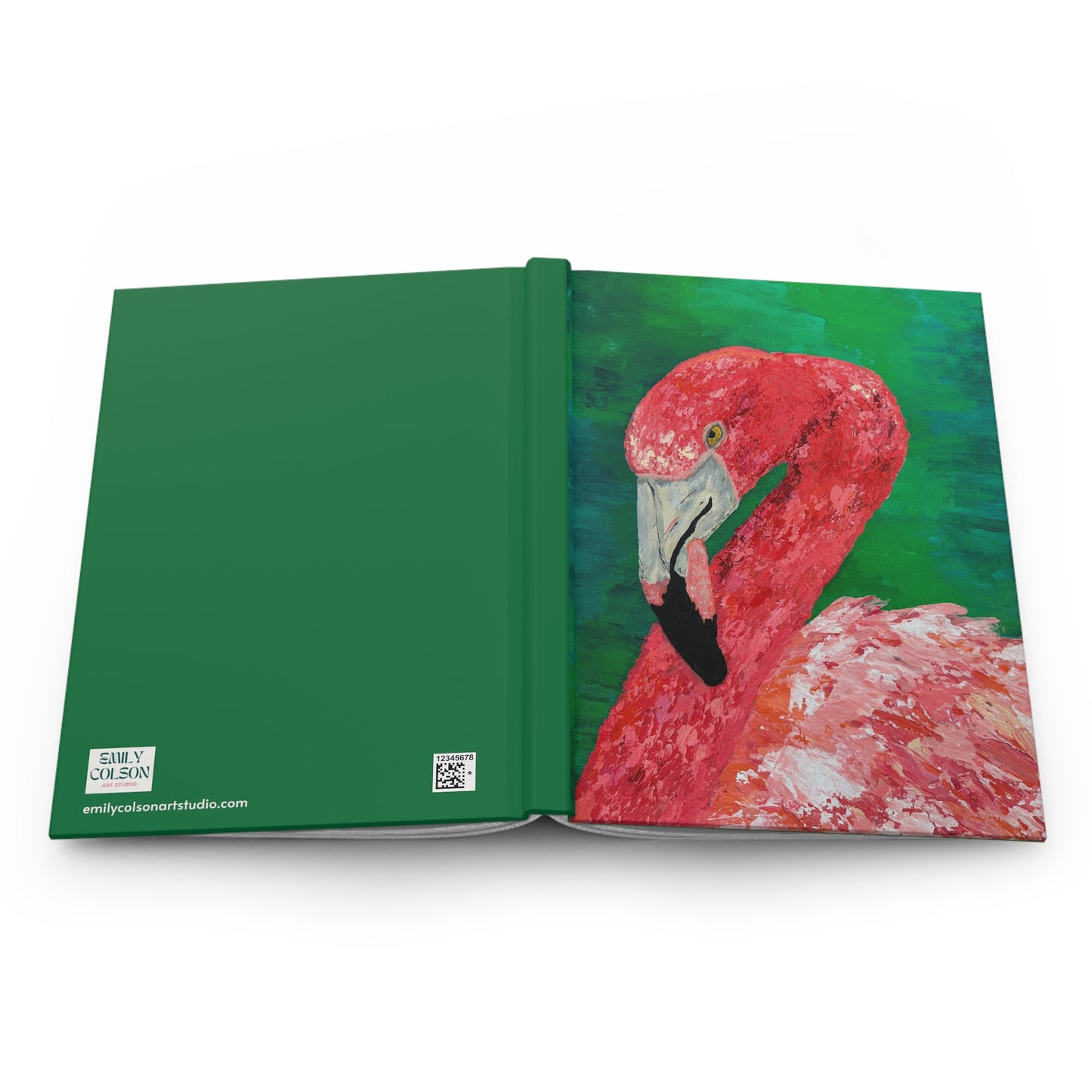 Flamingo Hardcover Journal Matte- Fruiti