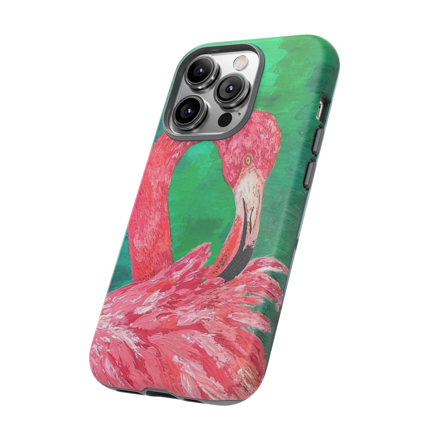 Flamingo Tough Phone Case, Tutti