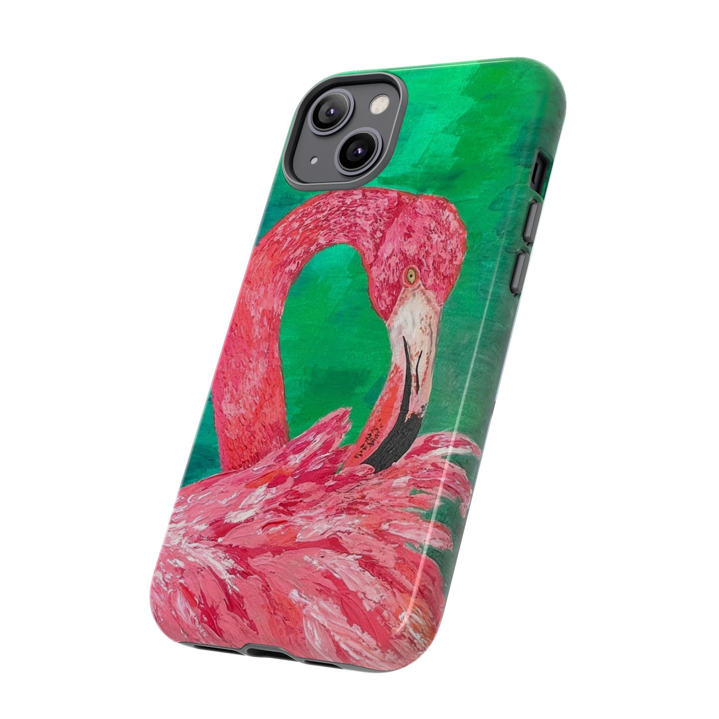 Flamingo Tough Phone Case, Tutti