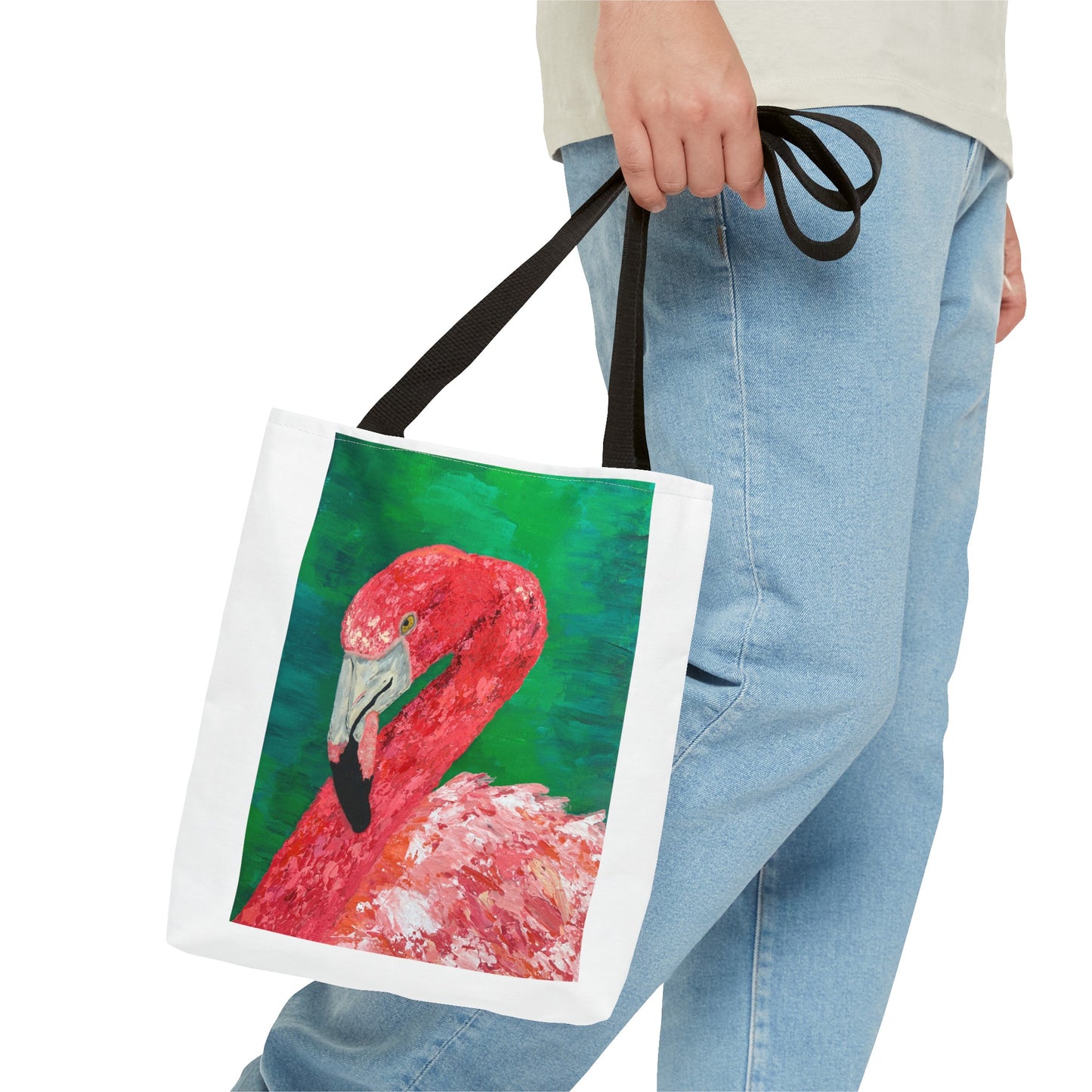 Fruiti the Flamingo Tote Bag