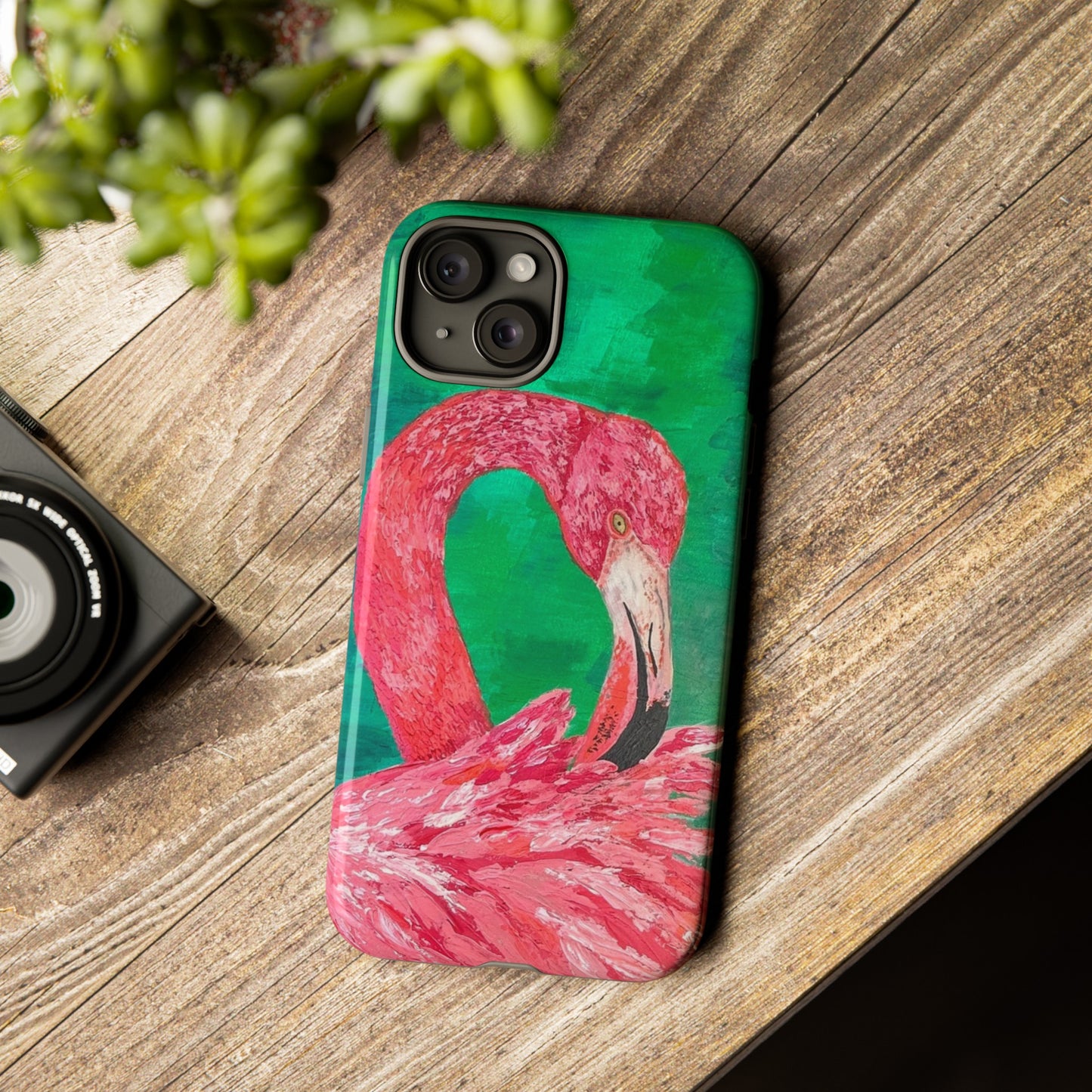 Flamingo Tough Phone Case, Tutti