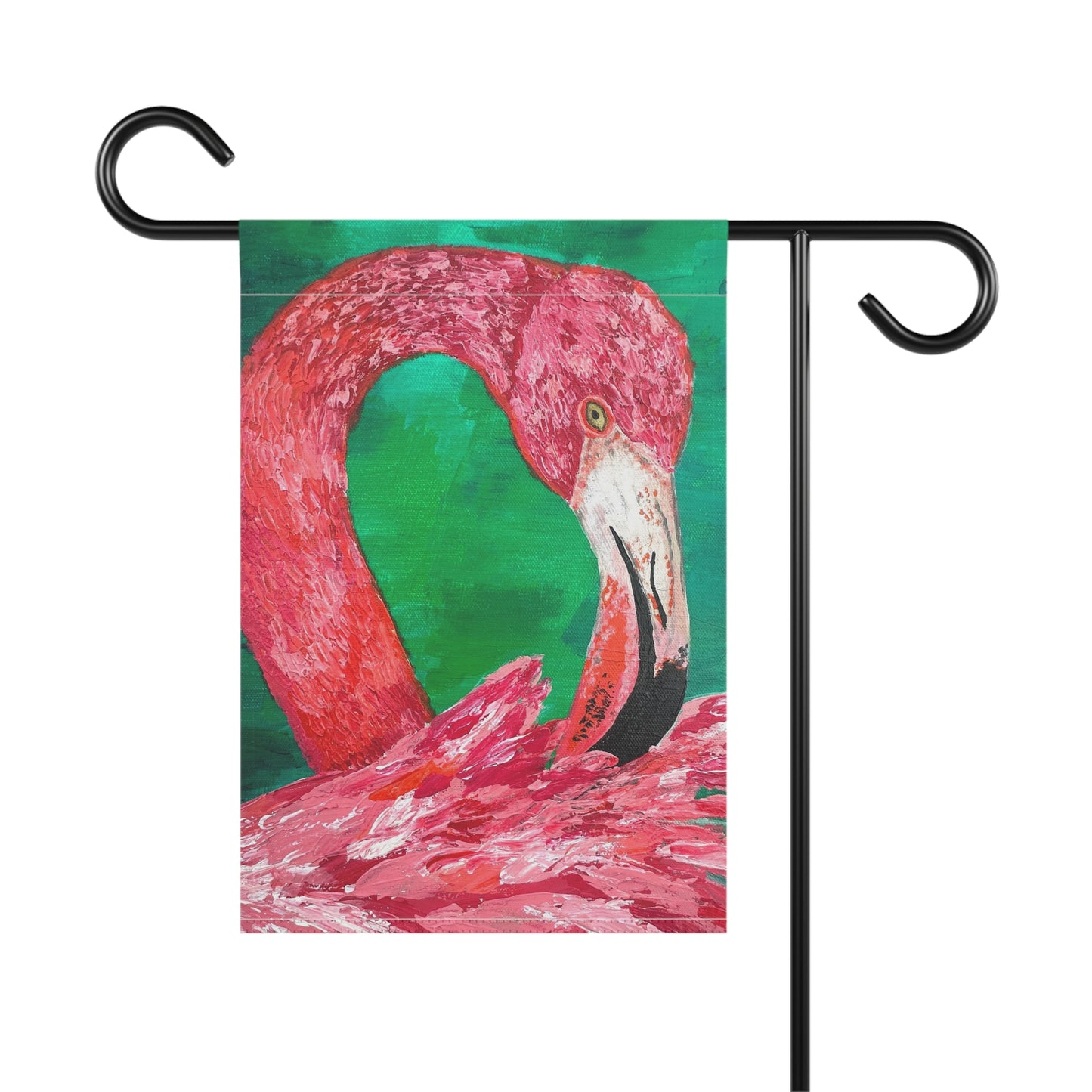 Flamingo Garden Flag, Pink Ladies Collection, Tutti