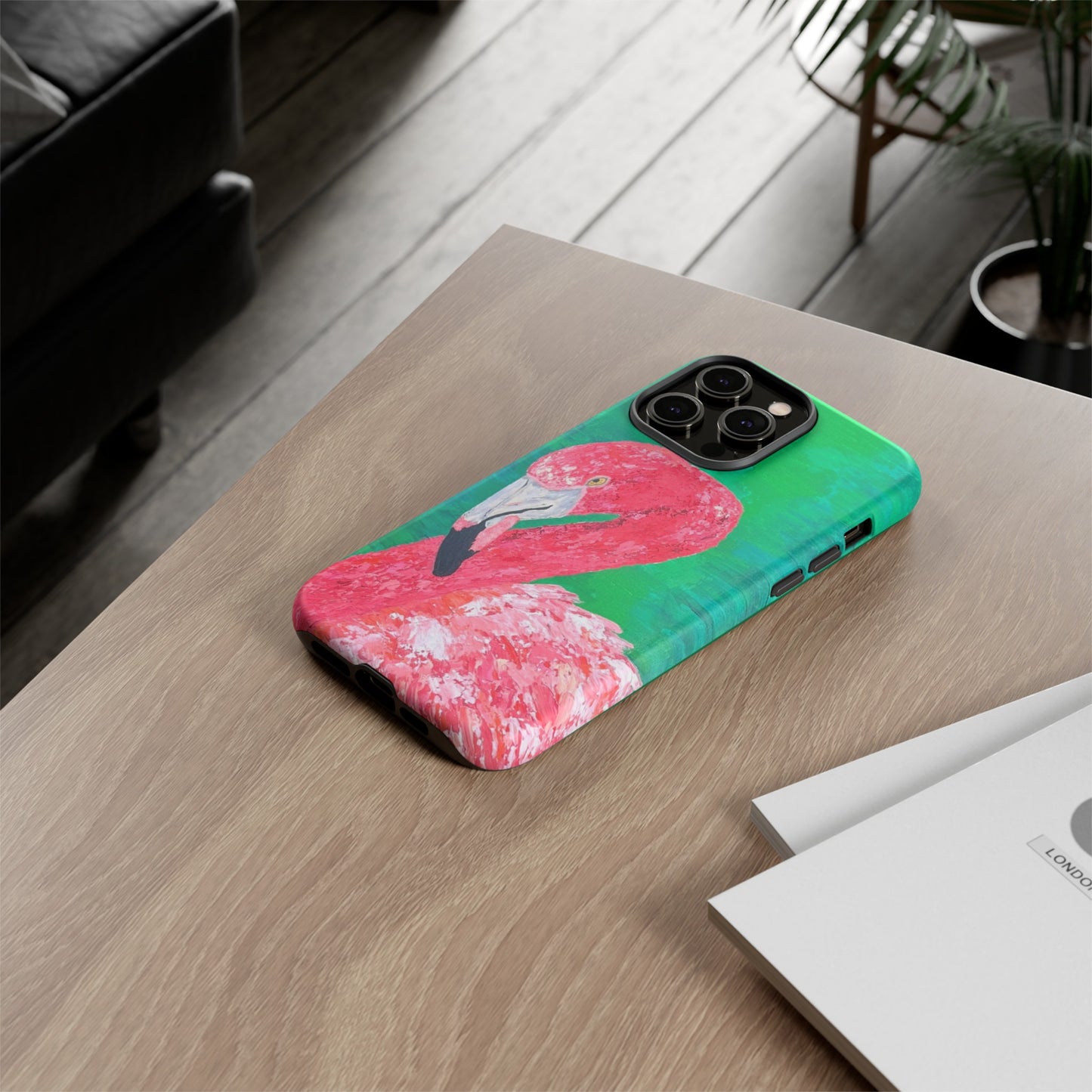 Flamingo Tough Phone Case, Fruiti