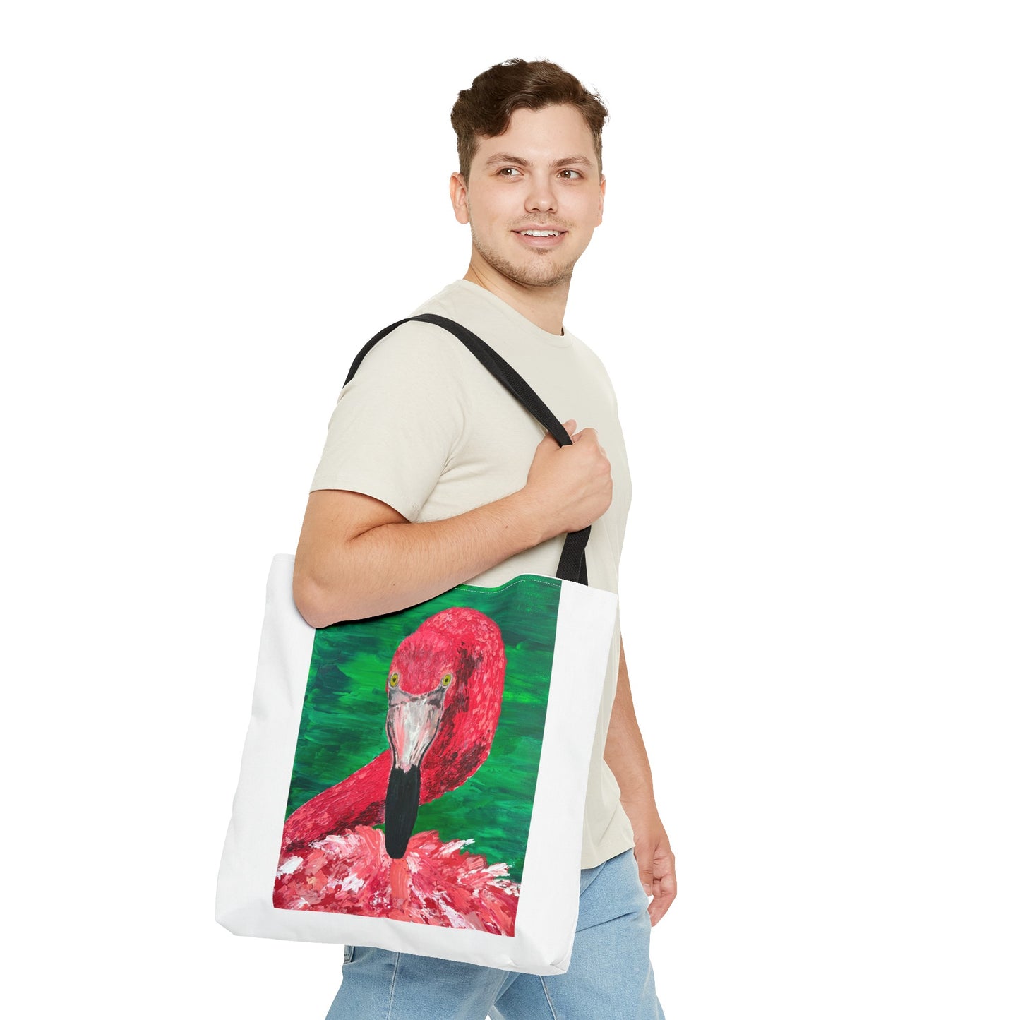 Bootie the Flamingo Tote Bag