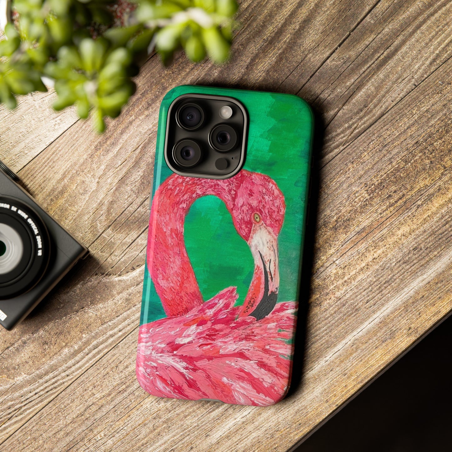 Flamingo Tough Phone Case, Tutti