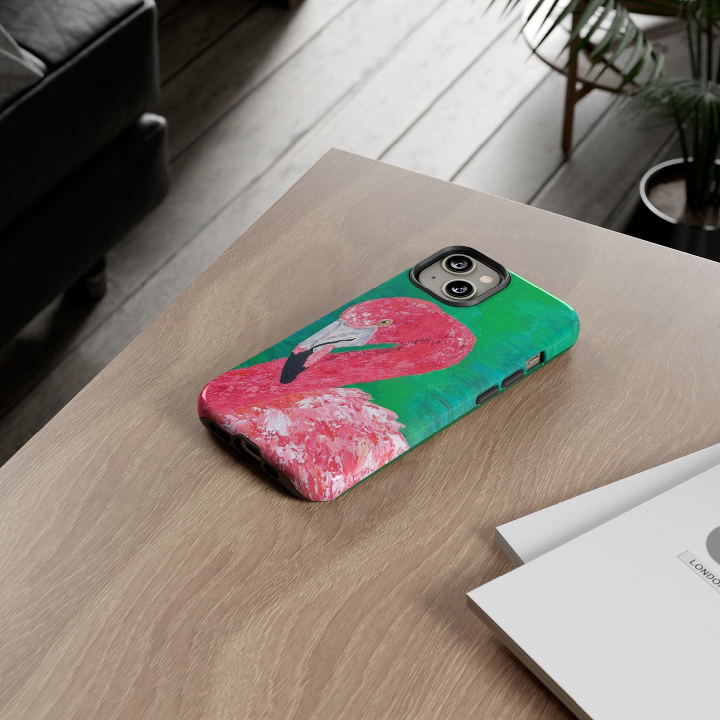 Flamingo Tough Phone Case, Fruiti