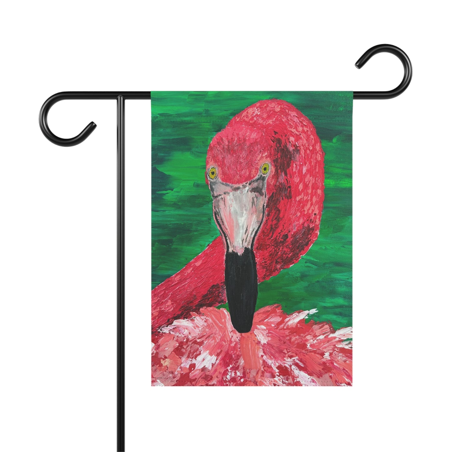 Flamingo Garden Flag, Pink Ladies Collection, Bootie