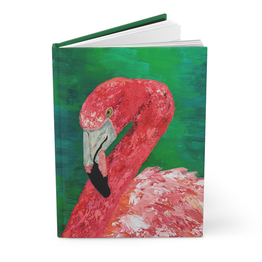 Flamingo Hardcover Journal Matte- Fruiti