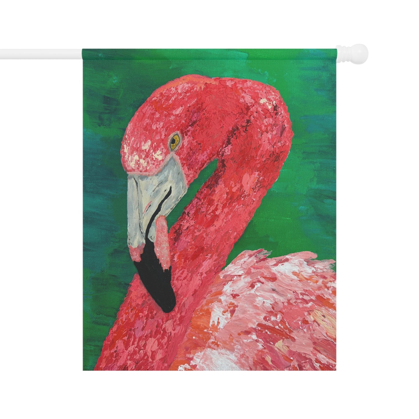 Flamingo Garden Flag, Pink Ladies Collection, Tutti