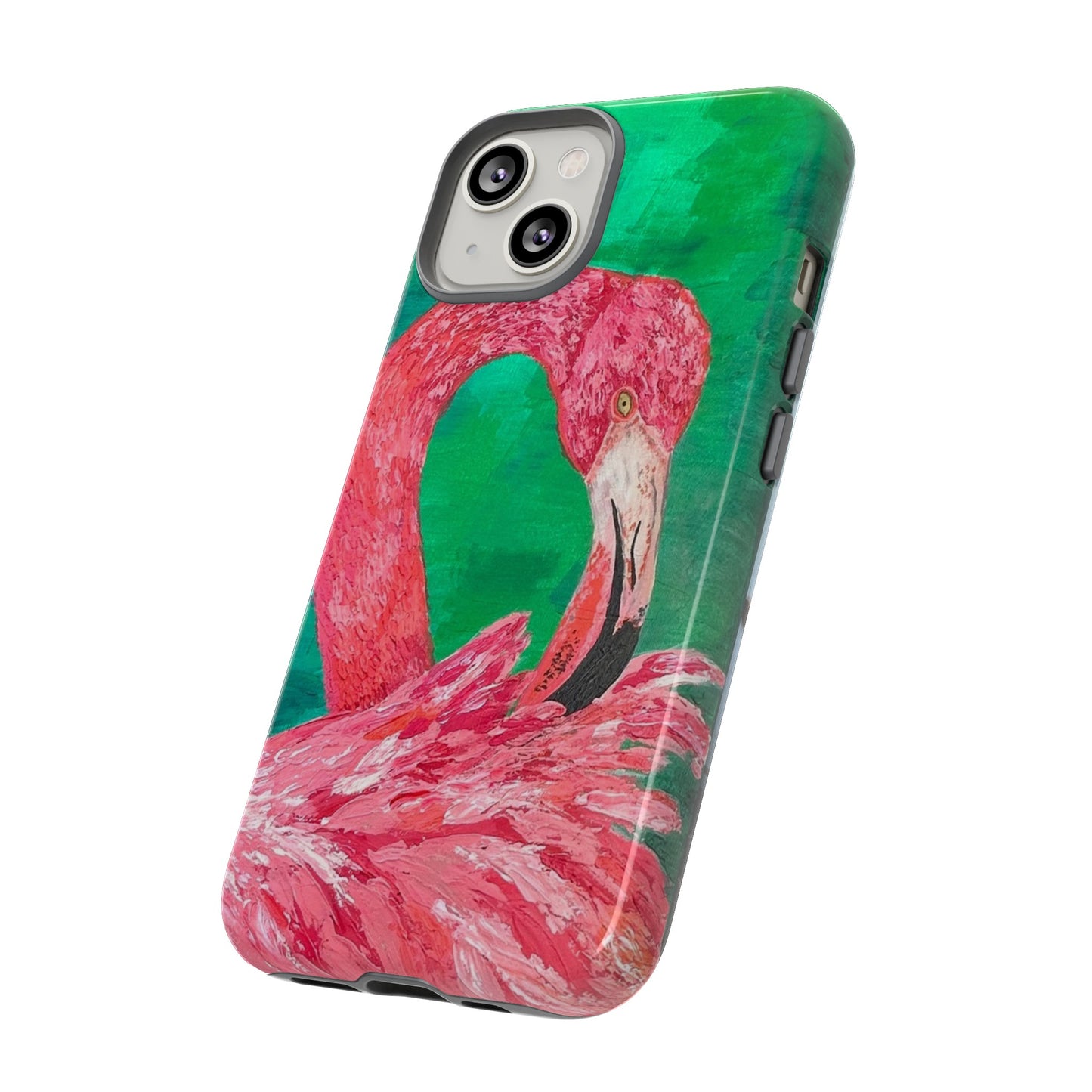 Flamingo Tough Phone Case, Tutti