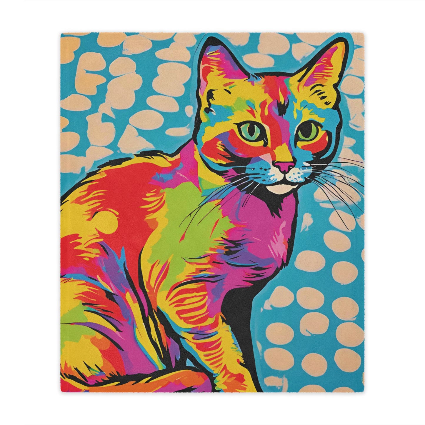 Van Meow Soft Microfiber Blanket