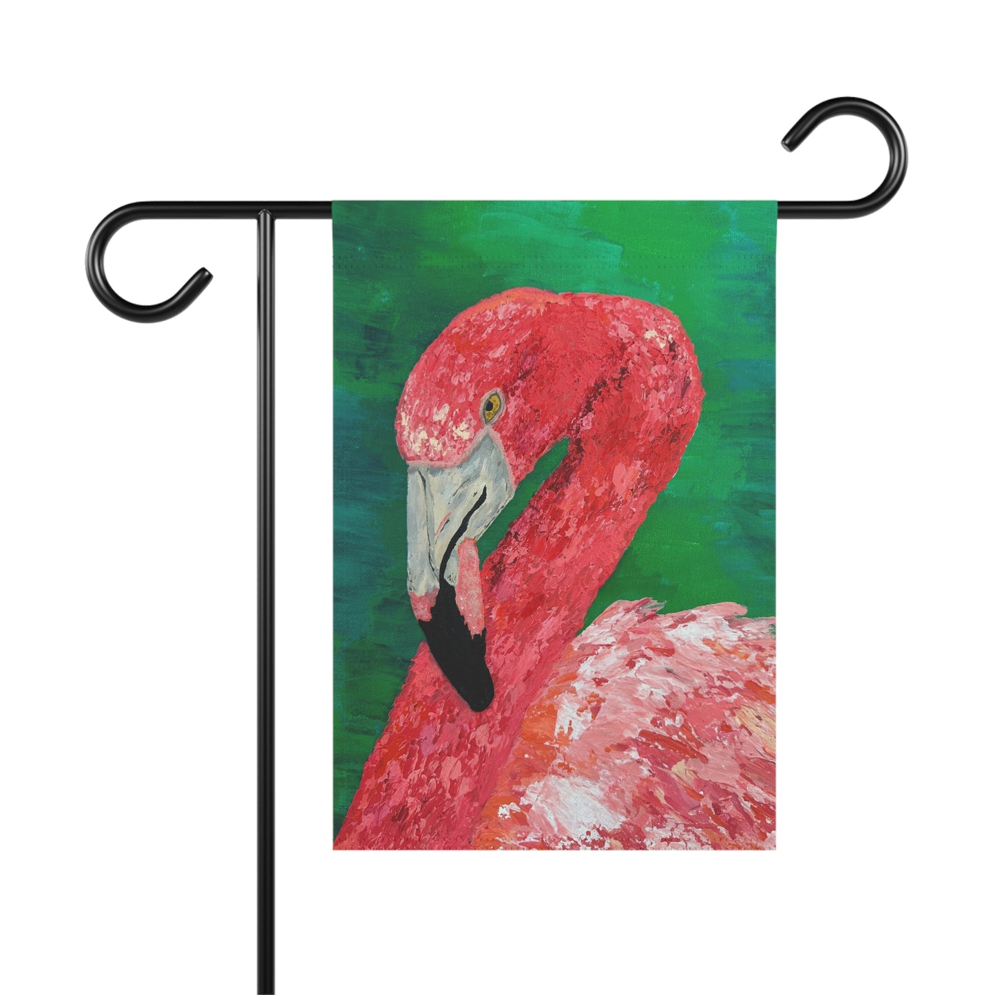 Flamingo Garden Flag, Pink Ladies Collection, Tutti