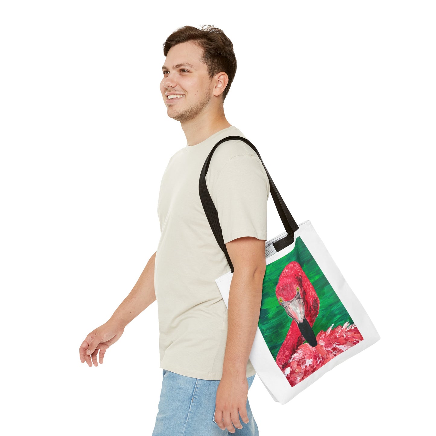 Bootie the Flamingo Tote Bag