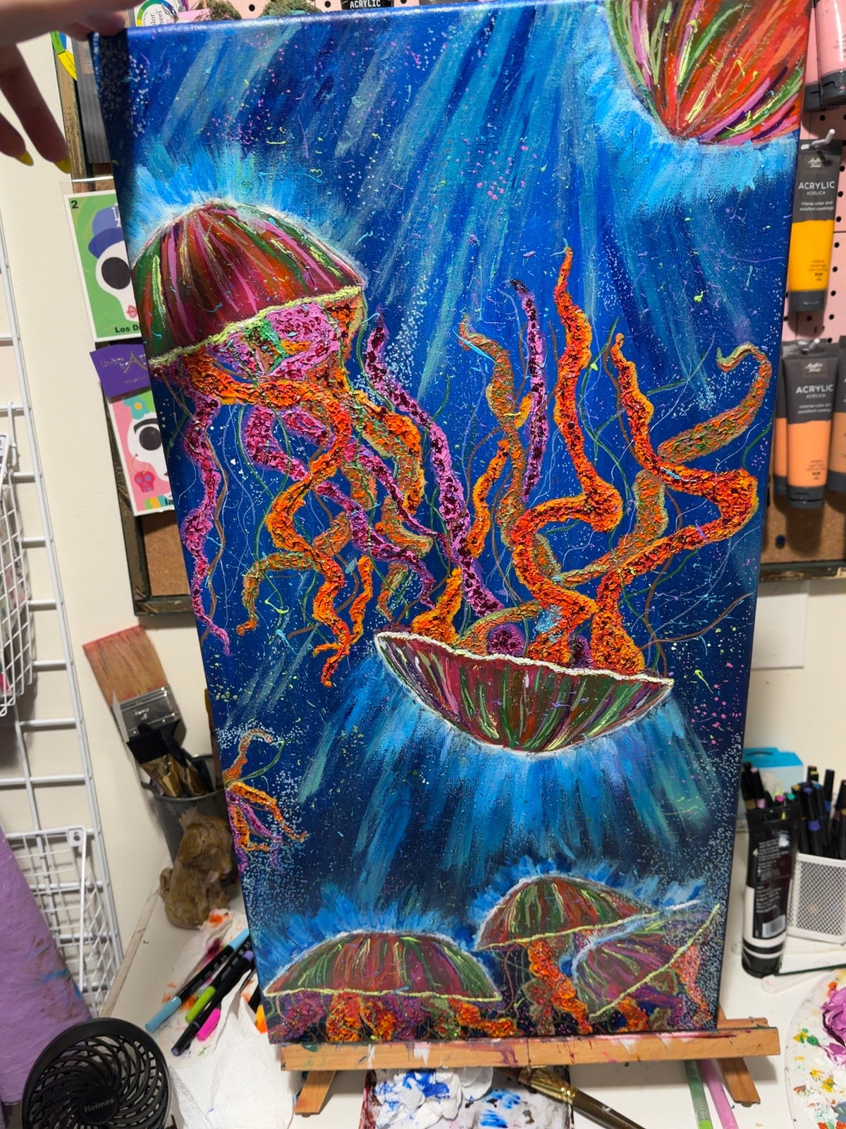 Neon Jelly Fish Crew