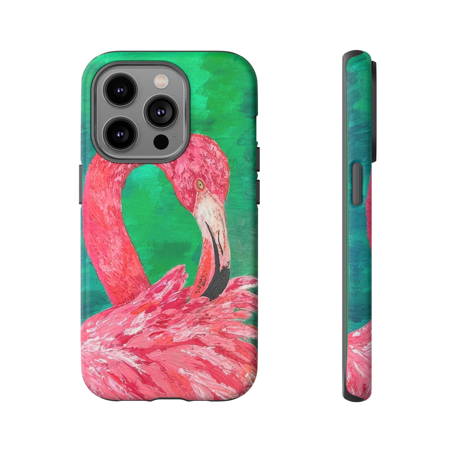 Flamingo Tough Phone Case, Tutti