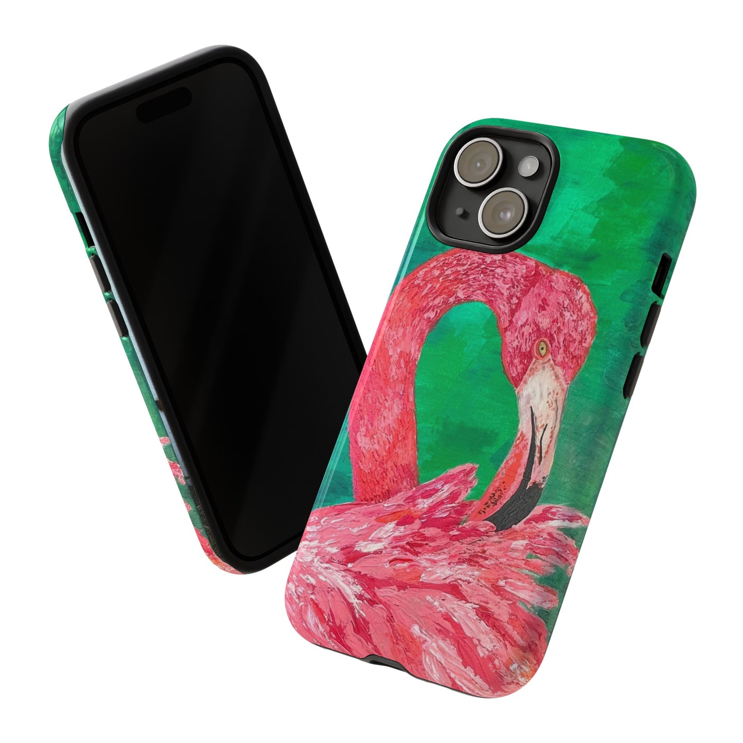 Flamingo Tough Phone Case, Tutti