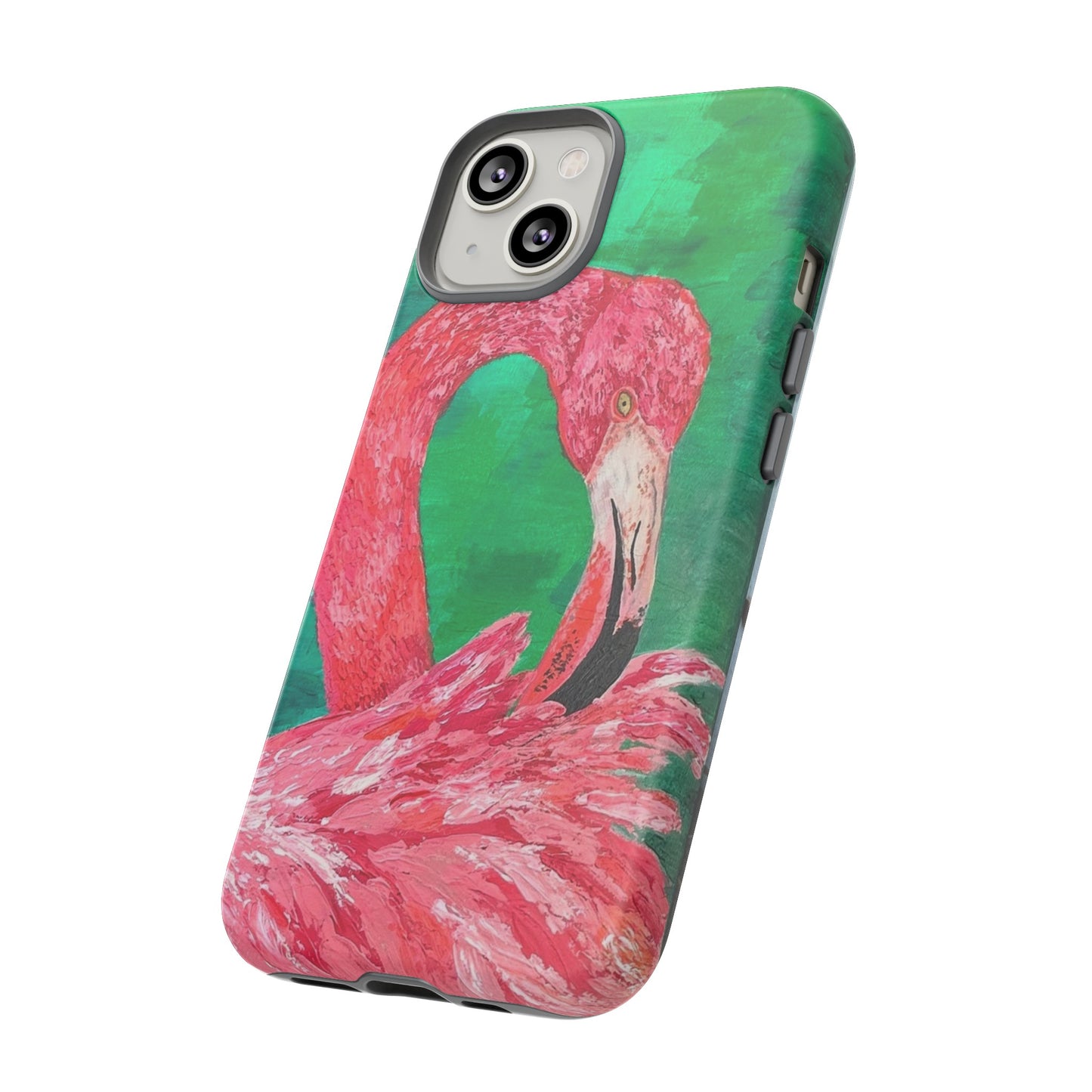 Flamingo Tough Phone Case, Tutti