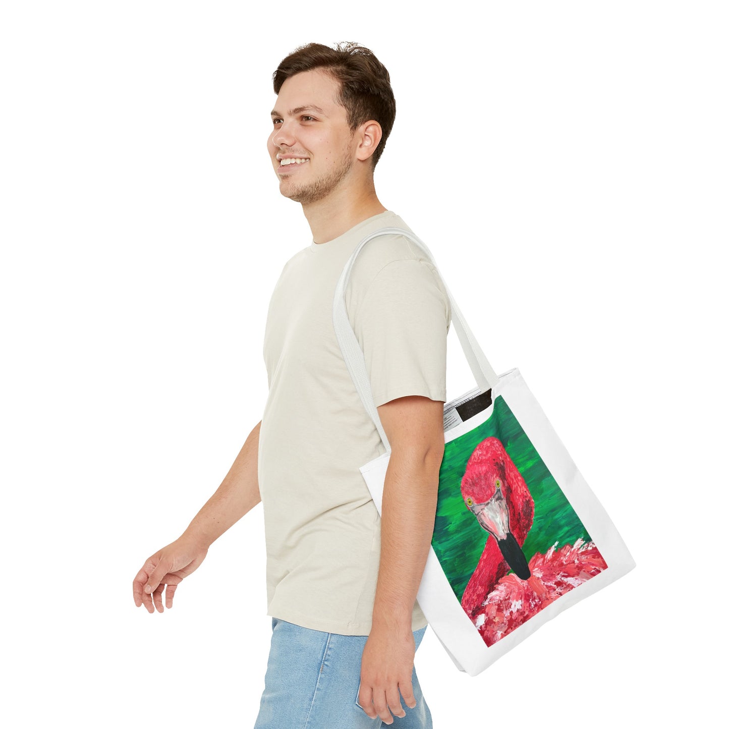 Bootie the Flamingo Tote Bag