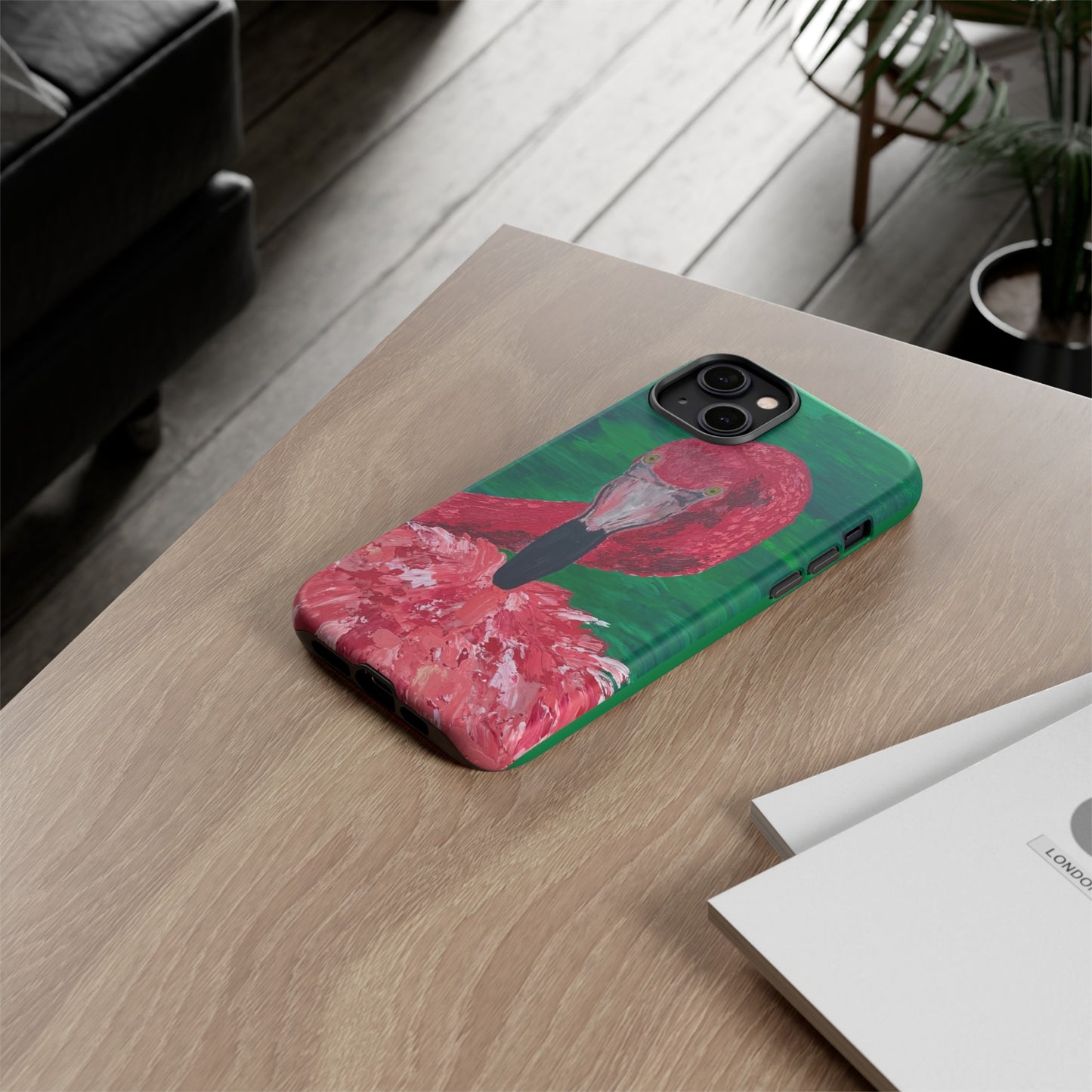 Flamingo Tough Phone Case, Bootie