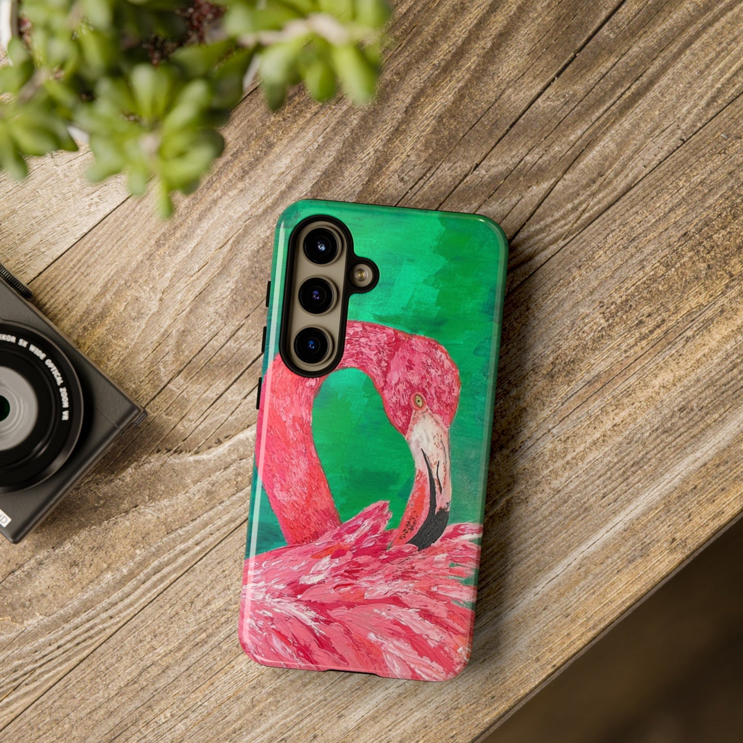 Flamingo Tough Phone Case, Tutti