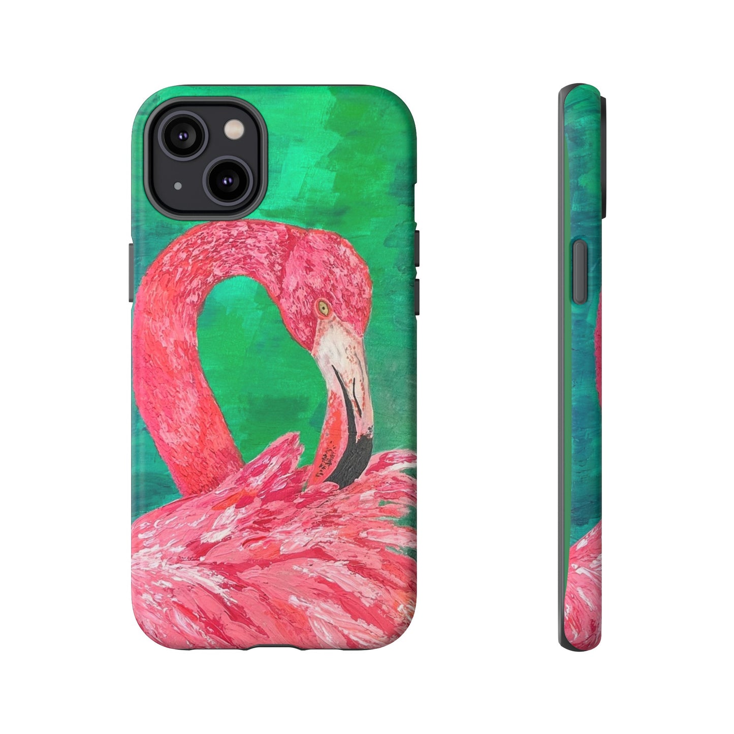 Flamingo Tough Phone Case, Tutti